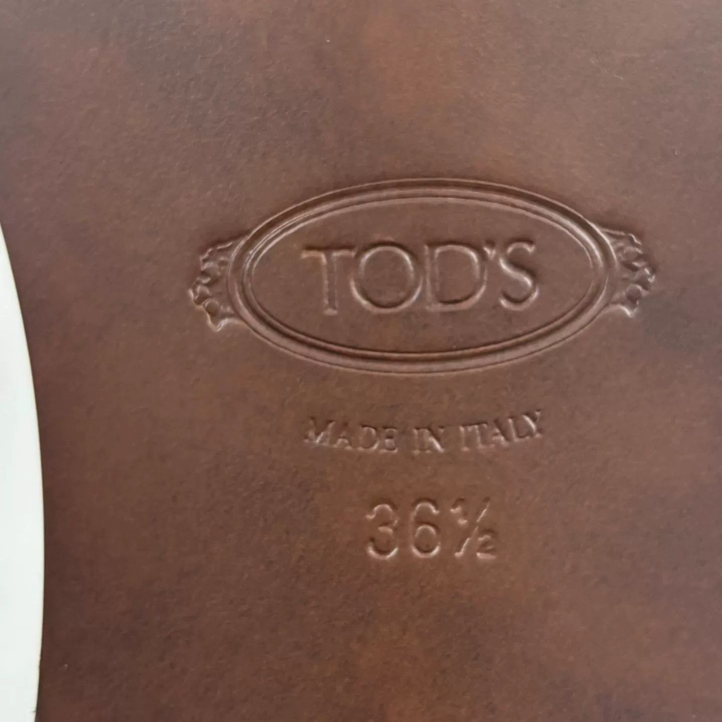 Tod's TODS Beige Slippers Size 36.5 New Size US 5.5 / IT 35.5 - 7 Thumbnail