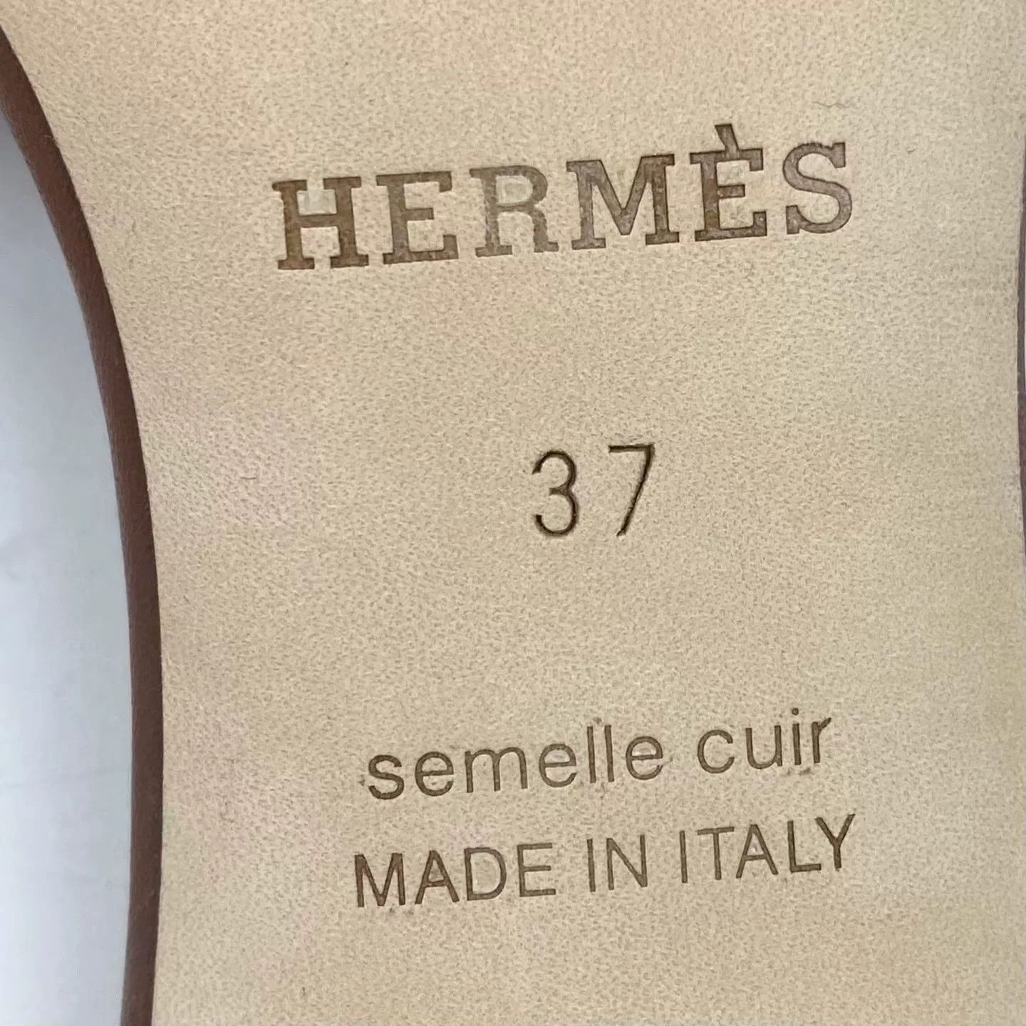 Hermes Hermes H Slippers Size 37 New Size US 6 / IT 36 - 7 Thumbnail
