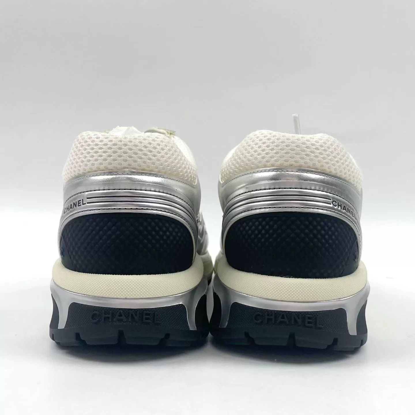 Chanel Chanel Size 39 Silver Women's Shoes Size US 8 / IT 38 - 6 Thumbnail