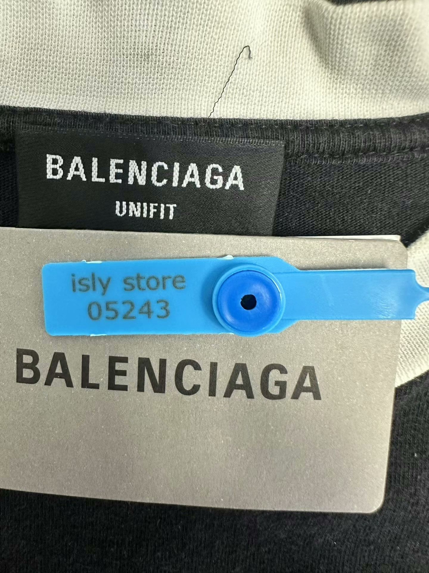 Balenciaga Balenciaga Contrast Letter Print Round Neck Tee Size M / US 6-8 / IT 42-44 - 4 Thumbnail