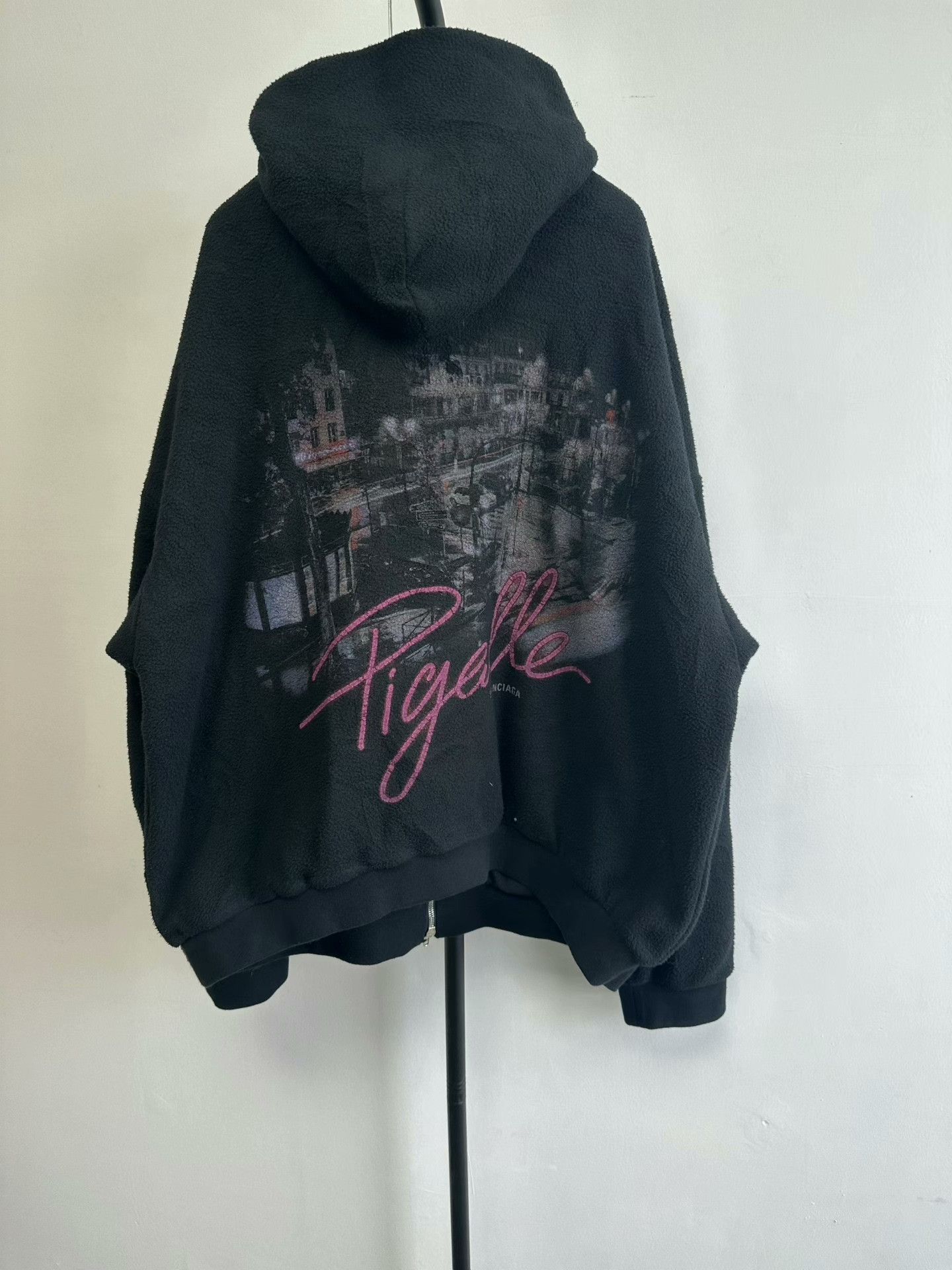 Balenciaga Balenciaga Zip Outdoor Hooded Sweatshirt Size XL / US 12-14 / IT 48-50 - 2 Thumbnail