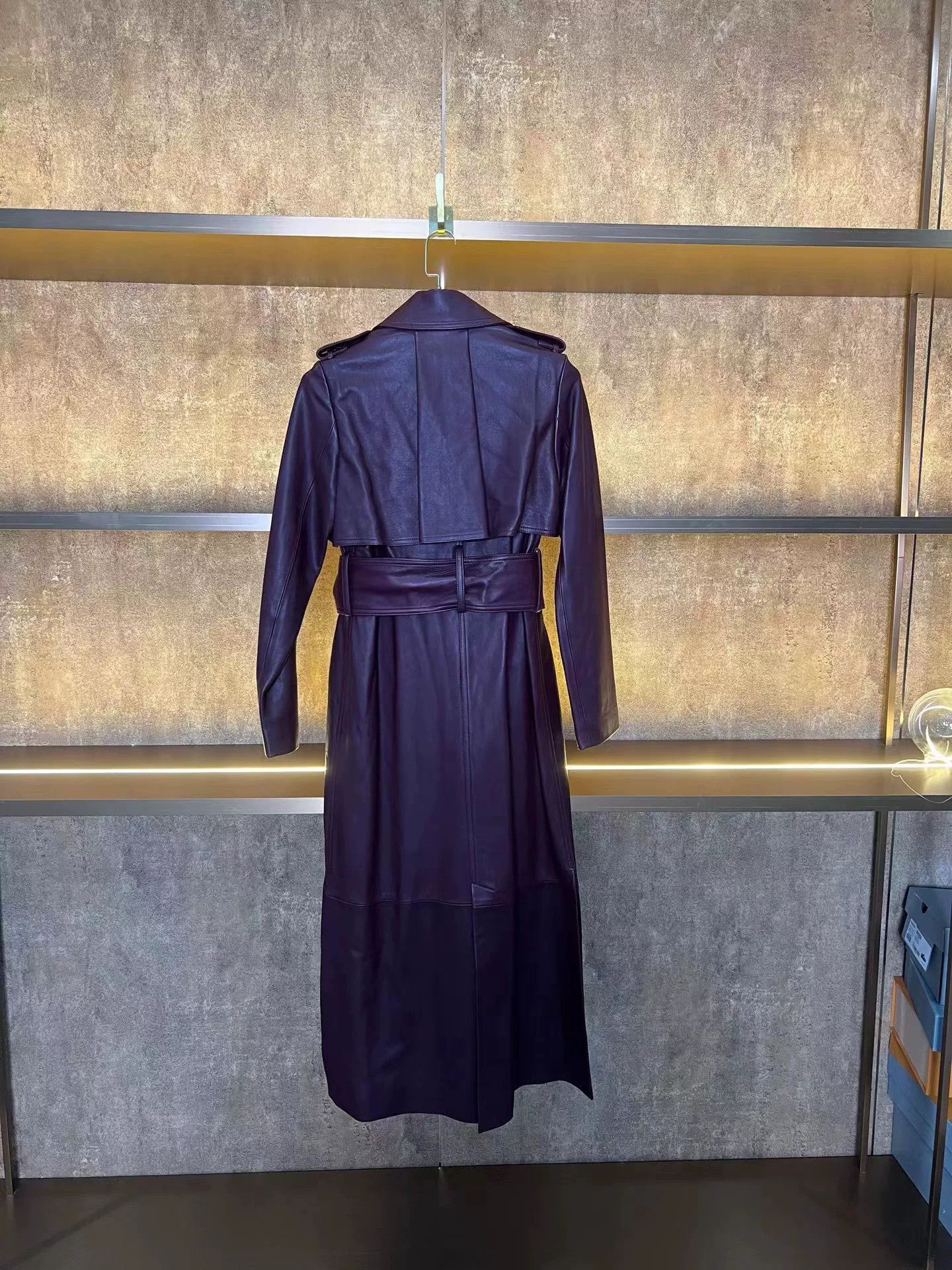 KHAITE Khaite Leather Trench Coat Size M / US 6-8 / IT 42-44 - 2 Thumbnail