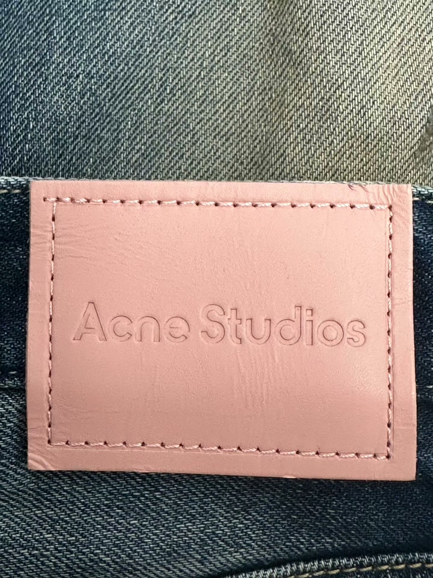 Acne Studios Acne Loose Wide-Leg Zip Jeans Size 26" / US 2 / IT 38 - 3 Thumbnail