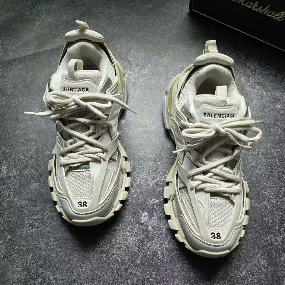 Balenciaga Balenciaga Track White Size 38 Size US 7 / IT 37 - 2 Thumbnail
