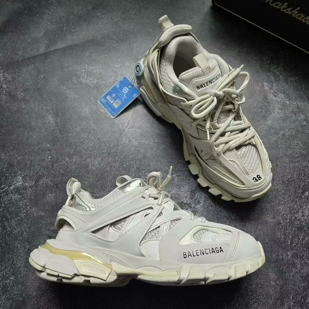 Balenciaga Balenciaga Track White Size 38 Size US 7 / IT 37 - 6 Thumbnail