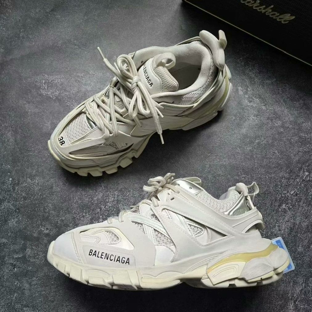 Balenciaga Balenciaga Track White Size 38 Size US 7 / IT 37 - 4 Thumbnail