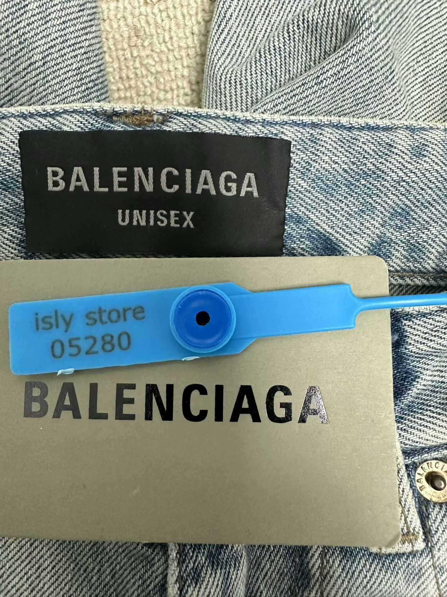 Balenciaga Balenciaga Belt Loop Denim Pants Size 25" / US 0 / IT 36 - 4 Thumbnail