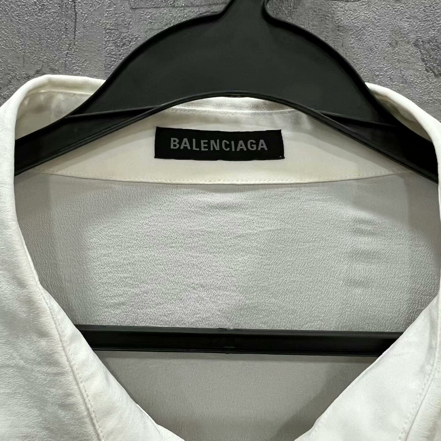 Balenciaga Balenciaga Pleated Silk Double B Logo Shirt Size S / US 4 / IT 40 - 4 Thumbnail