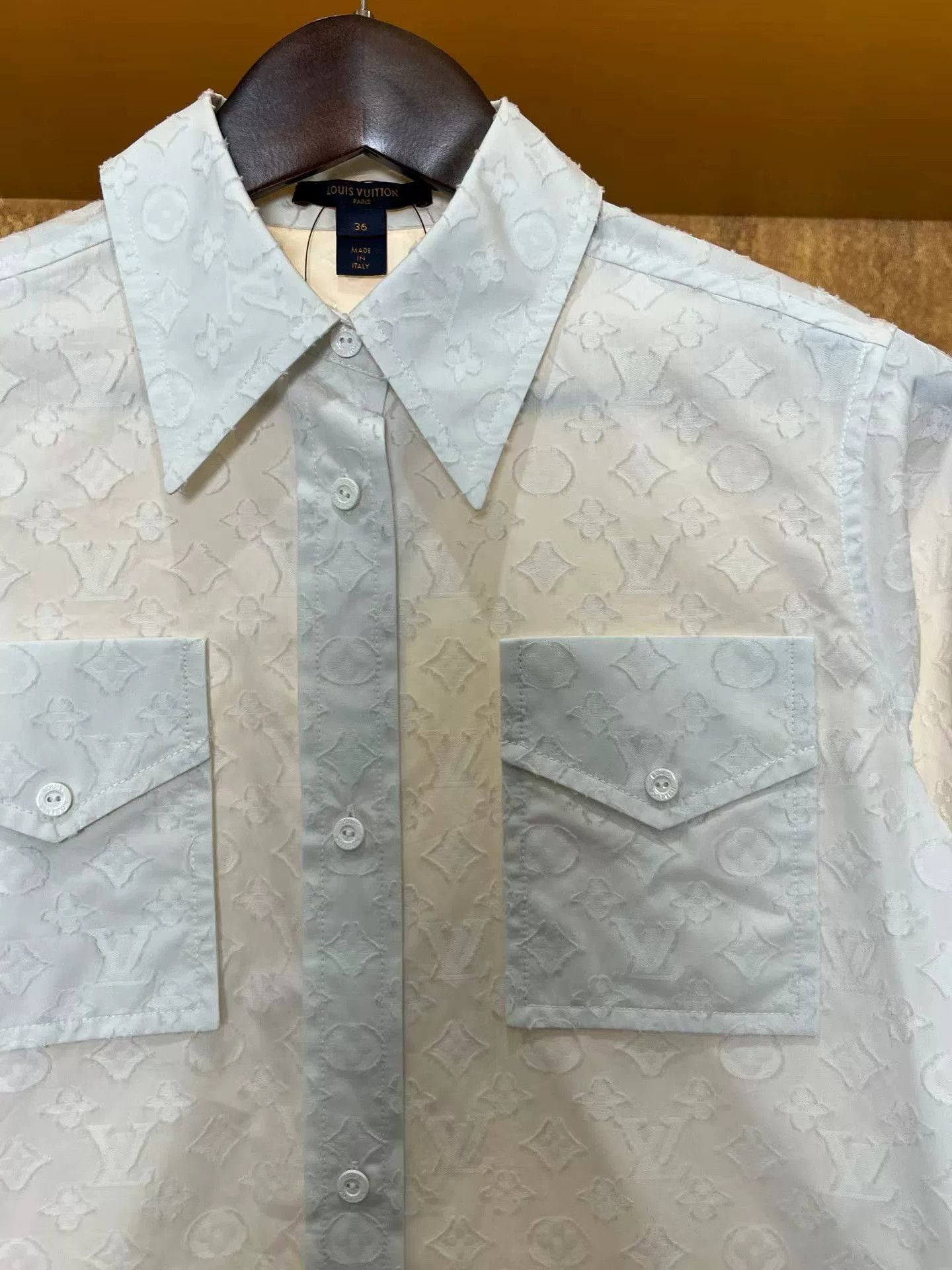 Louis Vuitton LV Monogram Shirt Size XS / US 0-2 / IT 36-38 - 3 Thumbnail