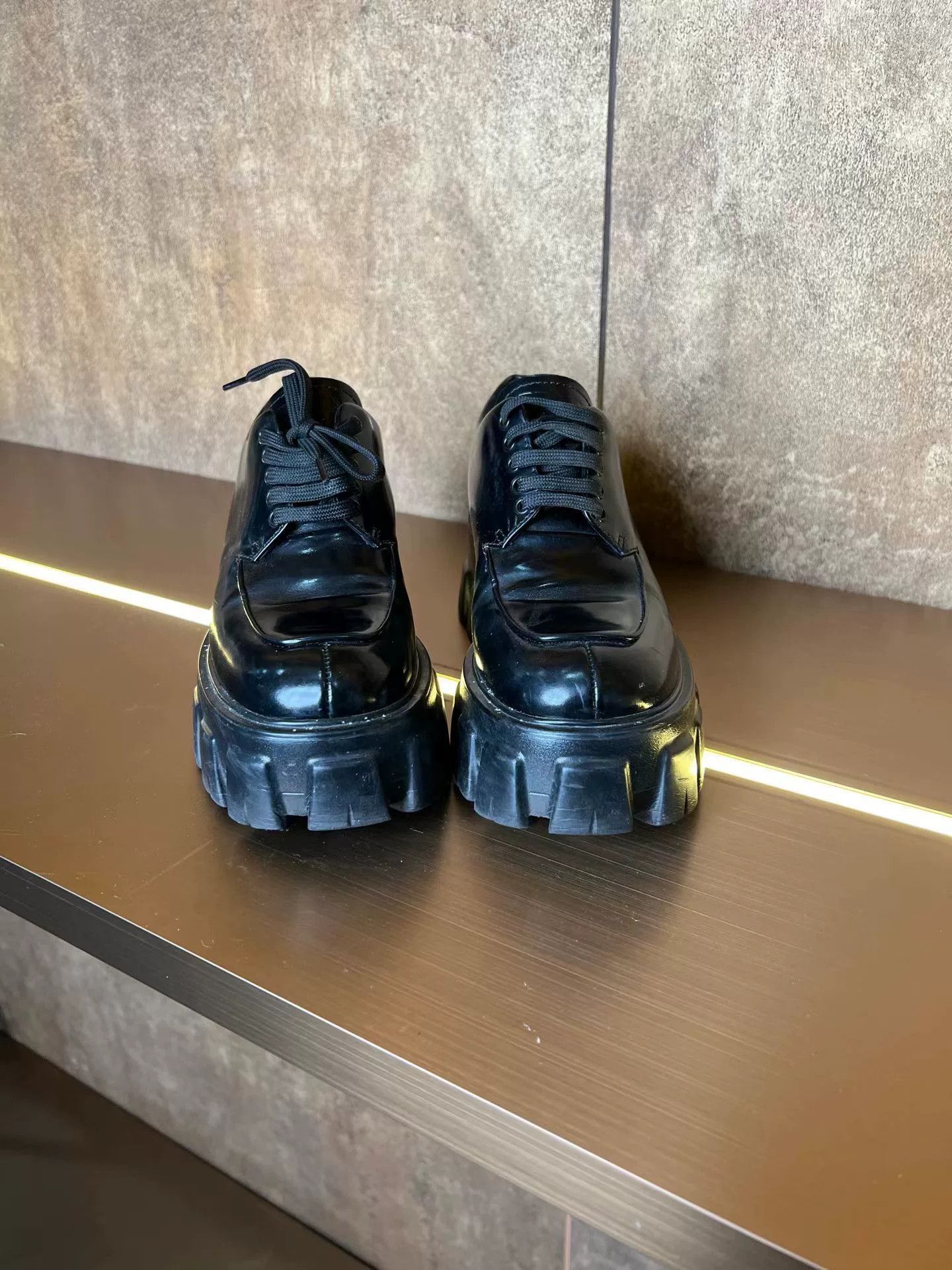 Prada Prada Sawtooth Shoes Size US 4.5 / IT 34.5 - 3 Thumbnail