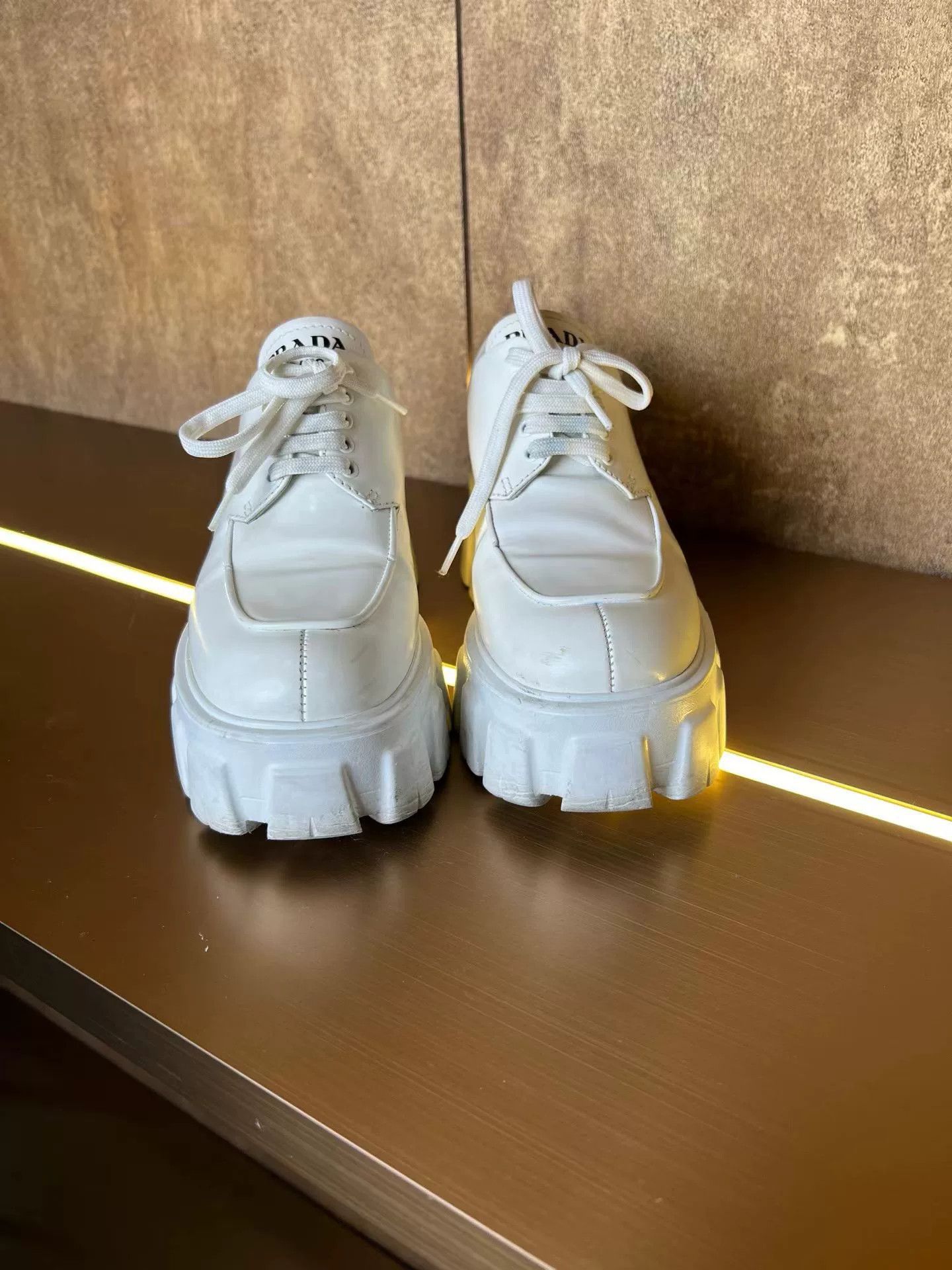 Prada Prada Serrated Shoes Size US 5 / IT 35 - 2 Thumbnail