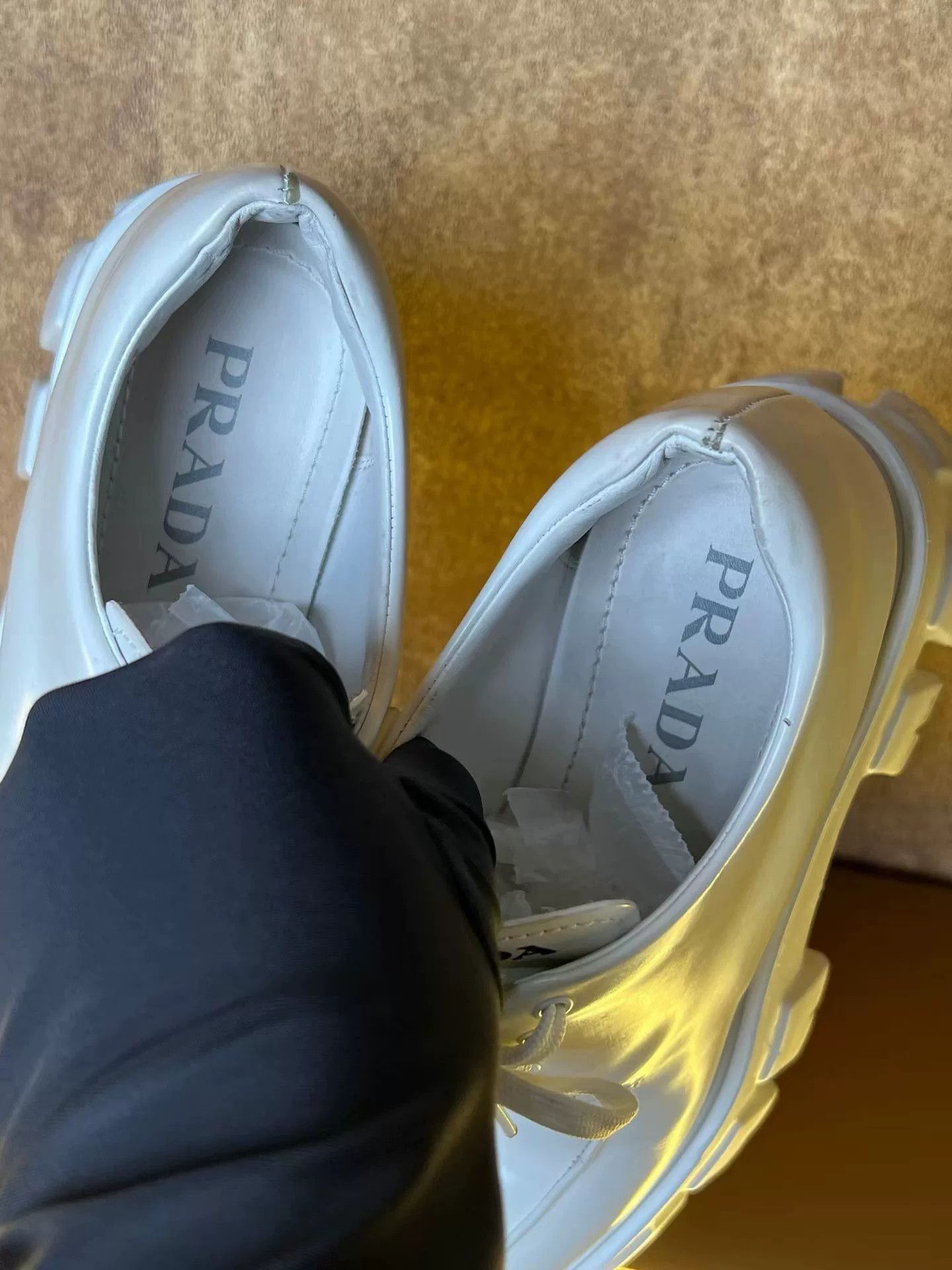 Prada Prada Serrated Shoes Size US 5 / IT 35 - 7 Thumbnail