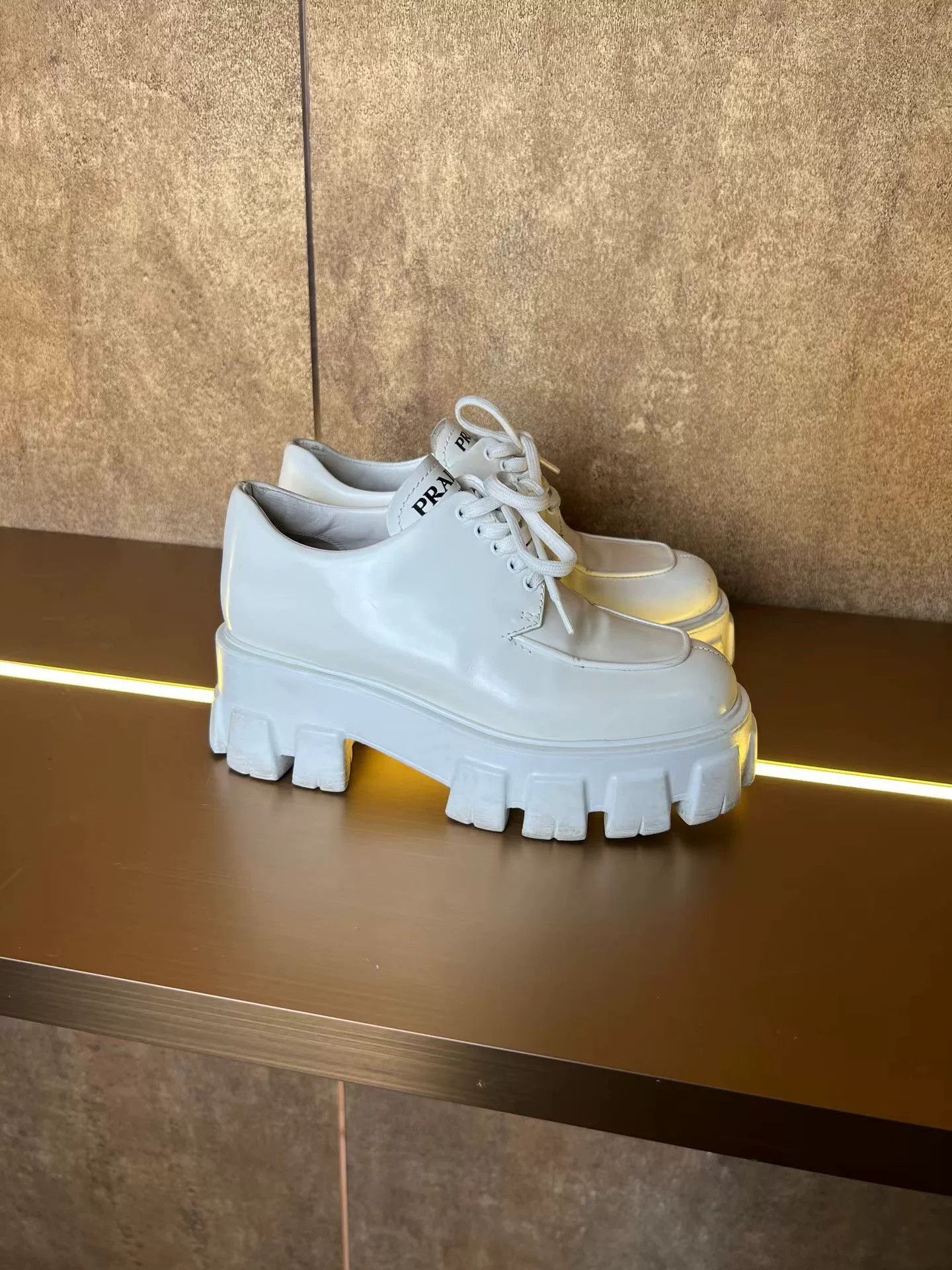 Prada Prada Serrated Shoes Size US 5 / IT 35 - 3 Thumbnail