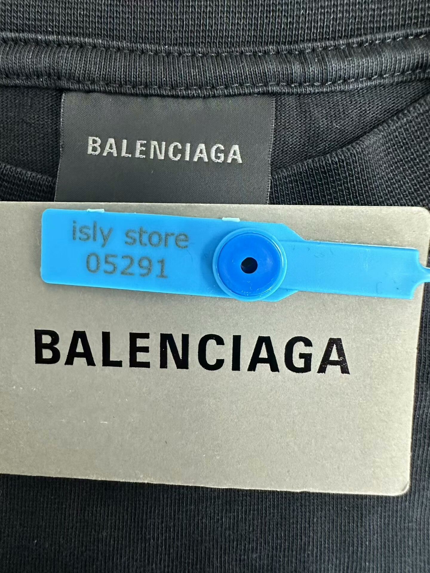 Balenciaga Balenciaga Logo Print Crew Neck Short Sleeve Size XS / US 0-2 / IT 36-38 - 4 Thumbnail