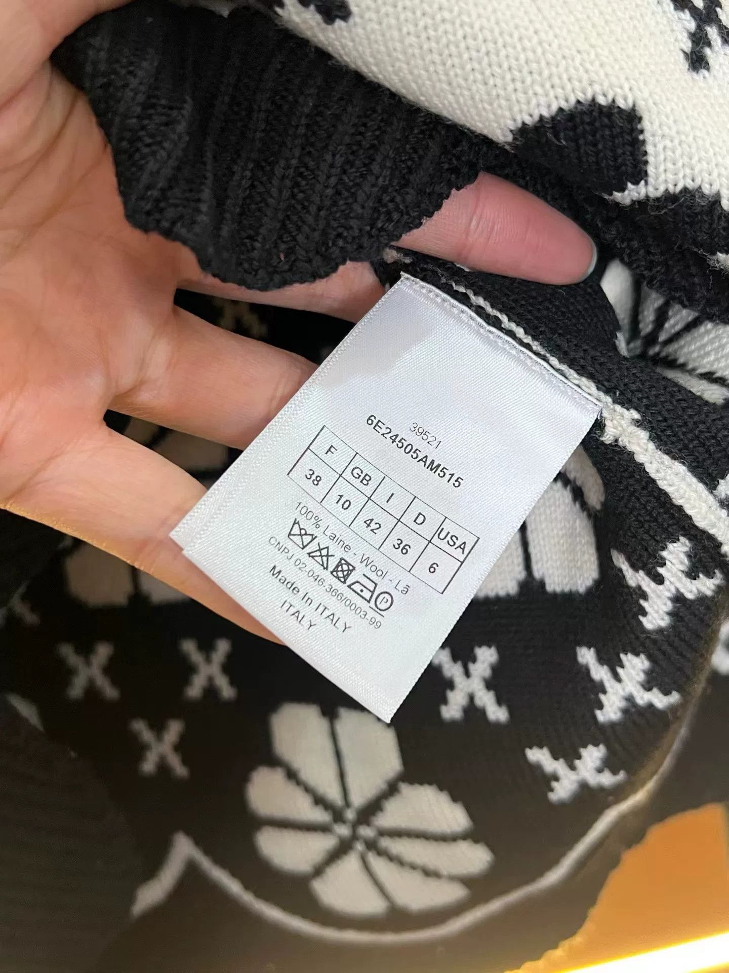 Dior Dior Lucky Clover Knit Top Size S / US 4 / IT 40 - 4 Thumbnail