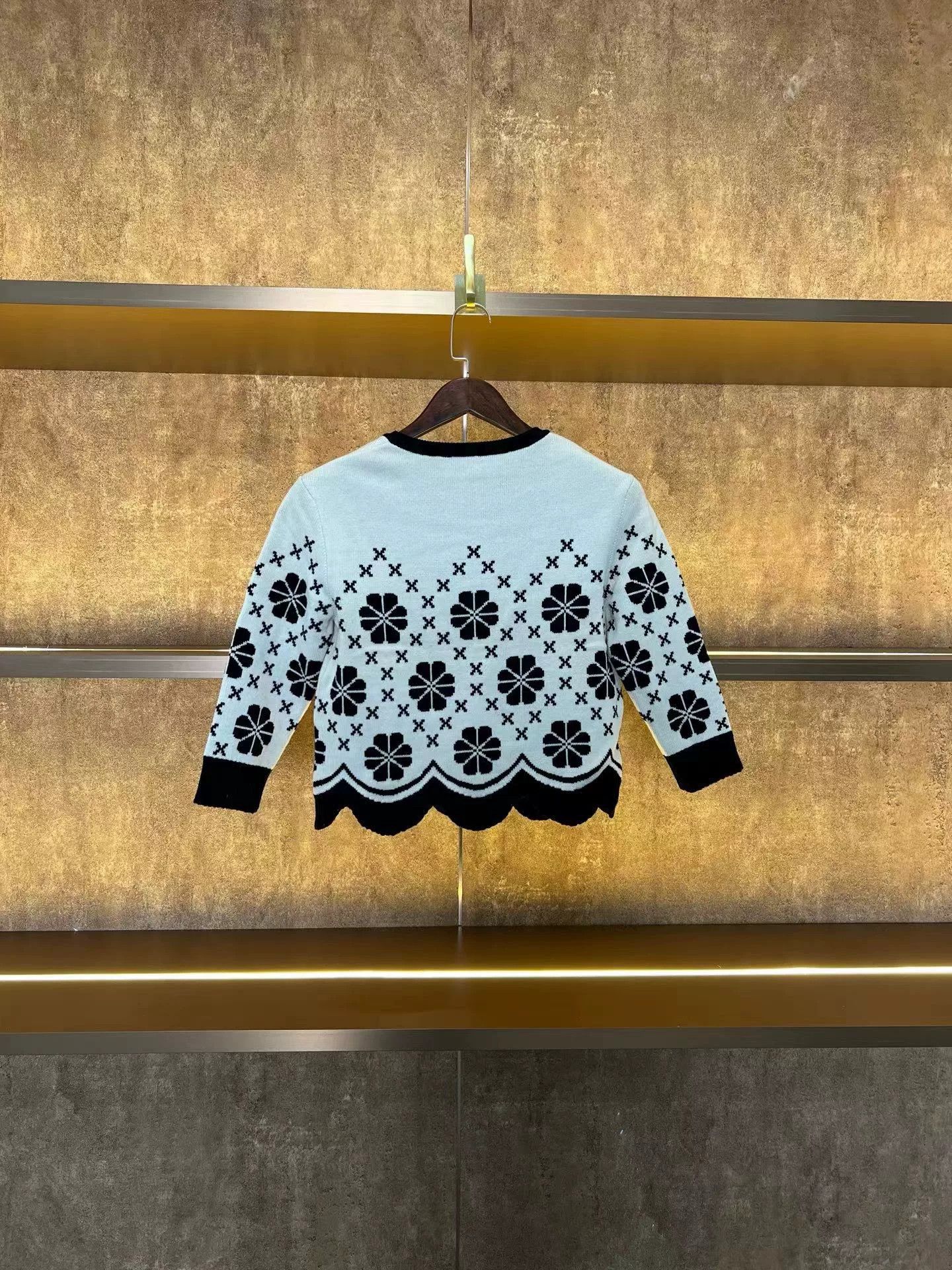 Dior Dior Lucky Clover Knit Top Size S / US 4 / IT 40 - 2 Thumbnail