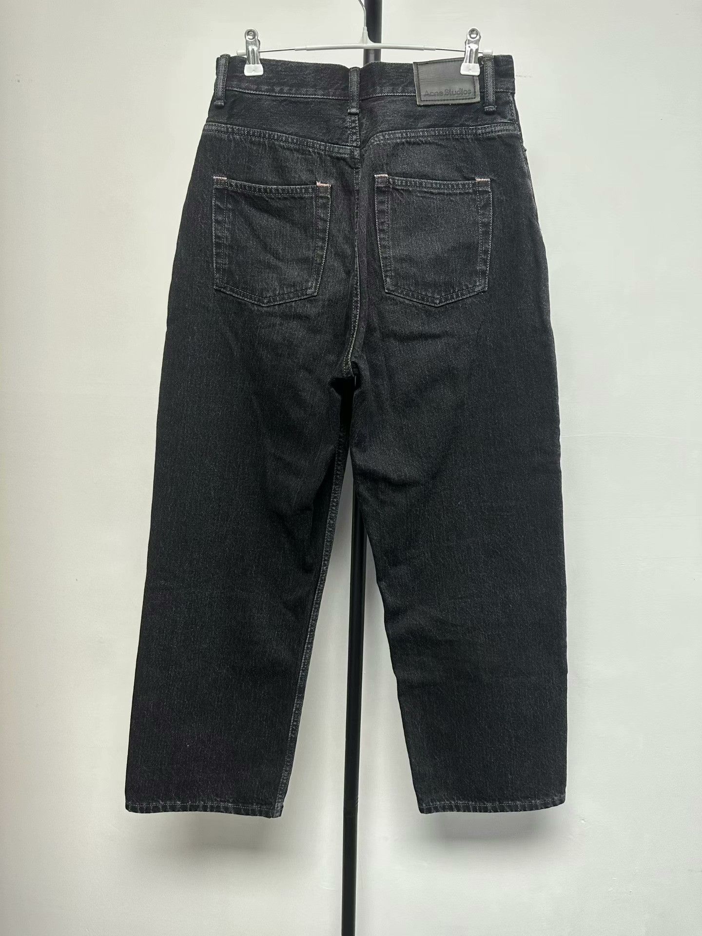 Acne Studios Acne High-Waist Women's Black Jeans Size 29" - 2 Thumbnail