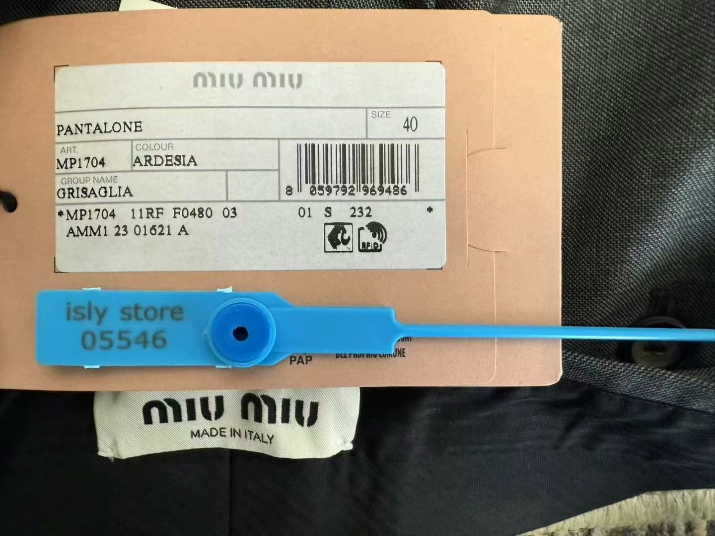 Miu Miu Miu Miu Solid Casual Tailored Pants Size 40" / US 18 - 4 Thumbnail
