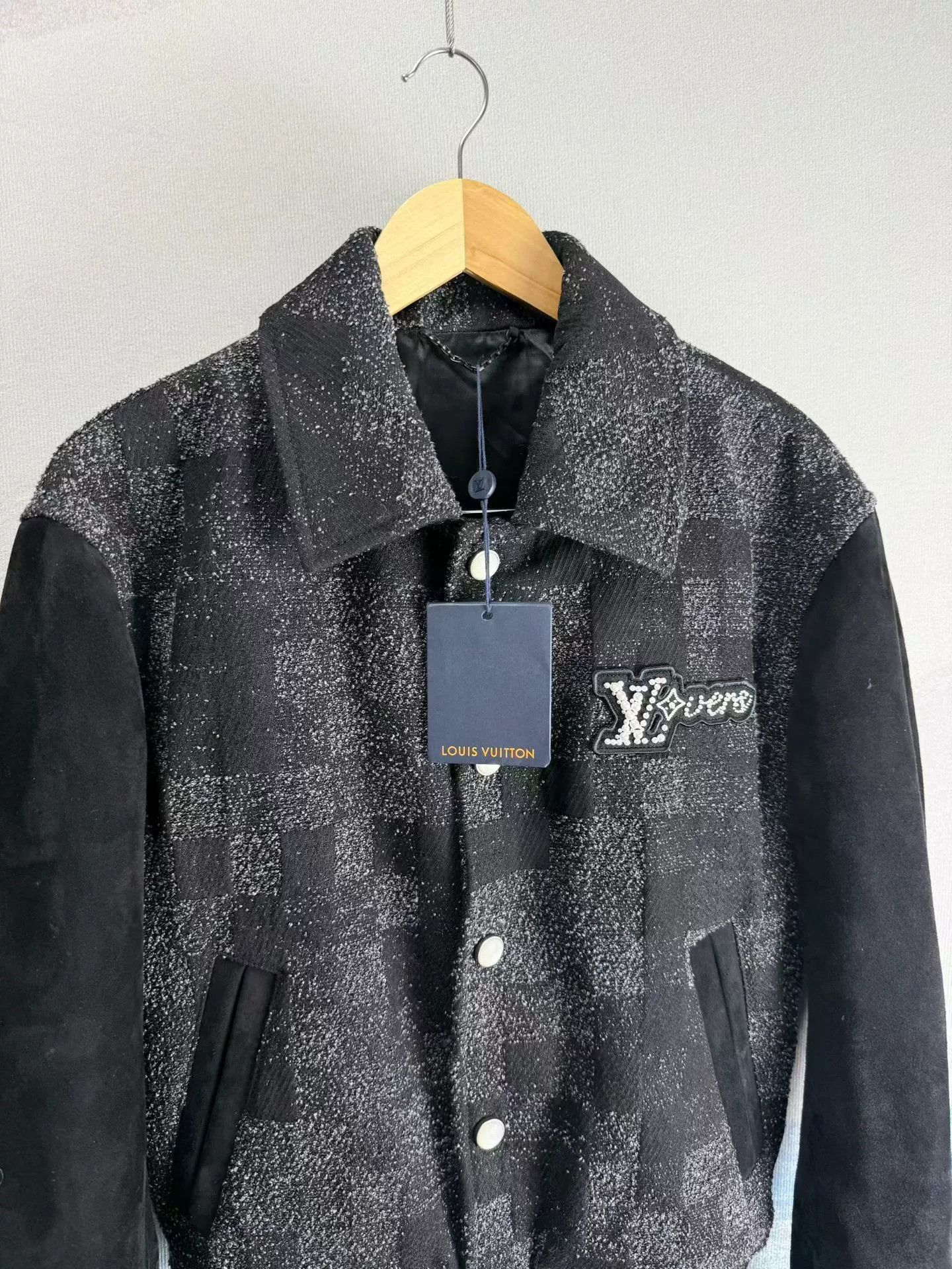 Louis Vuitton Louis Vuitton SS25 Checkerboard Pearl Jacket Size L / US 10 / IT 46 - 2 Thumbnail