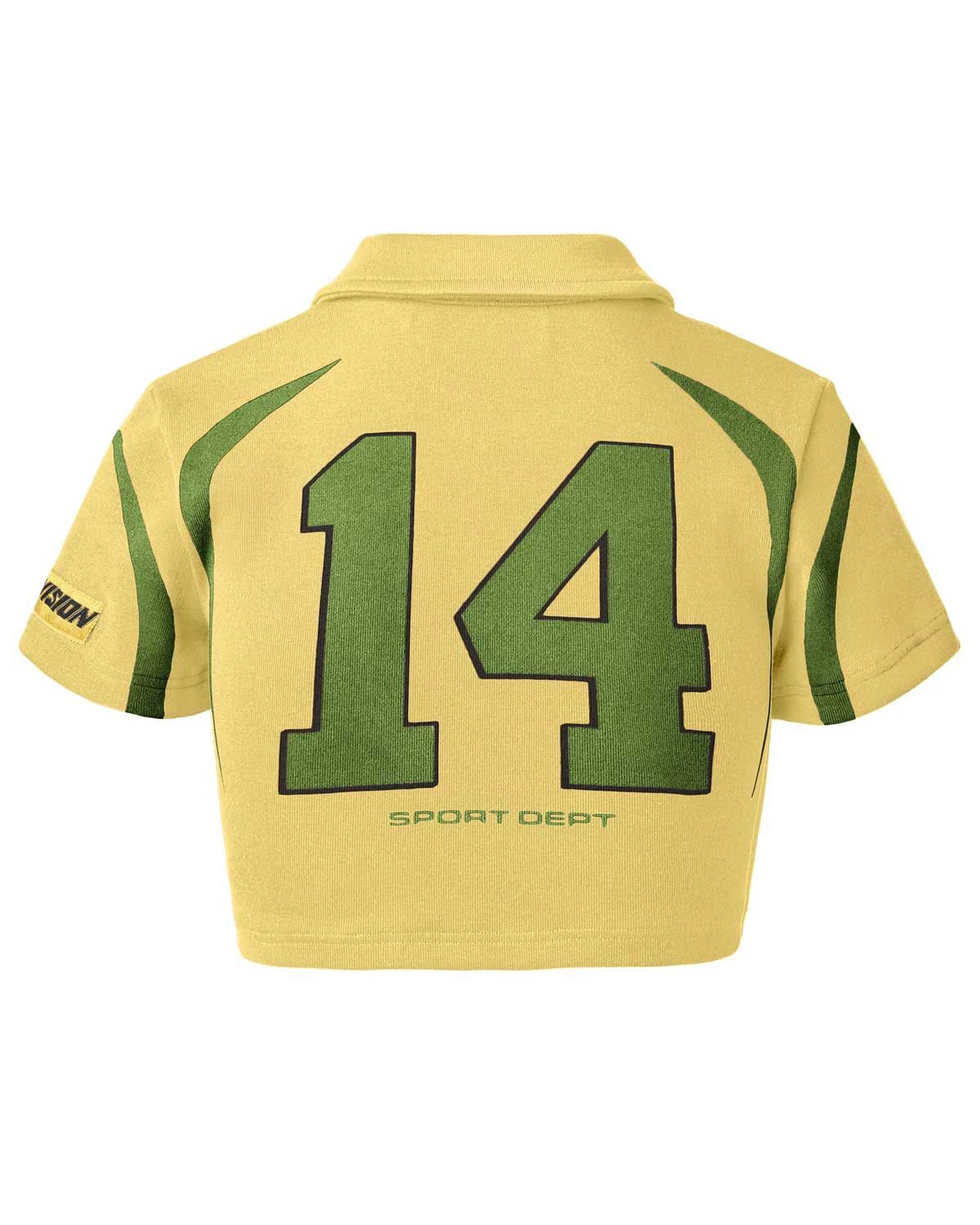 Vale Forever 007 Women's Brazil Rugby Tee Yellow Size US XXL / EU 58 / 5 - 2 Thumbnail