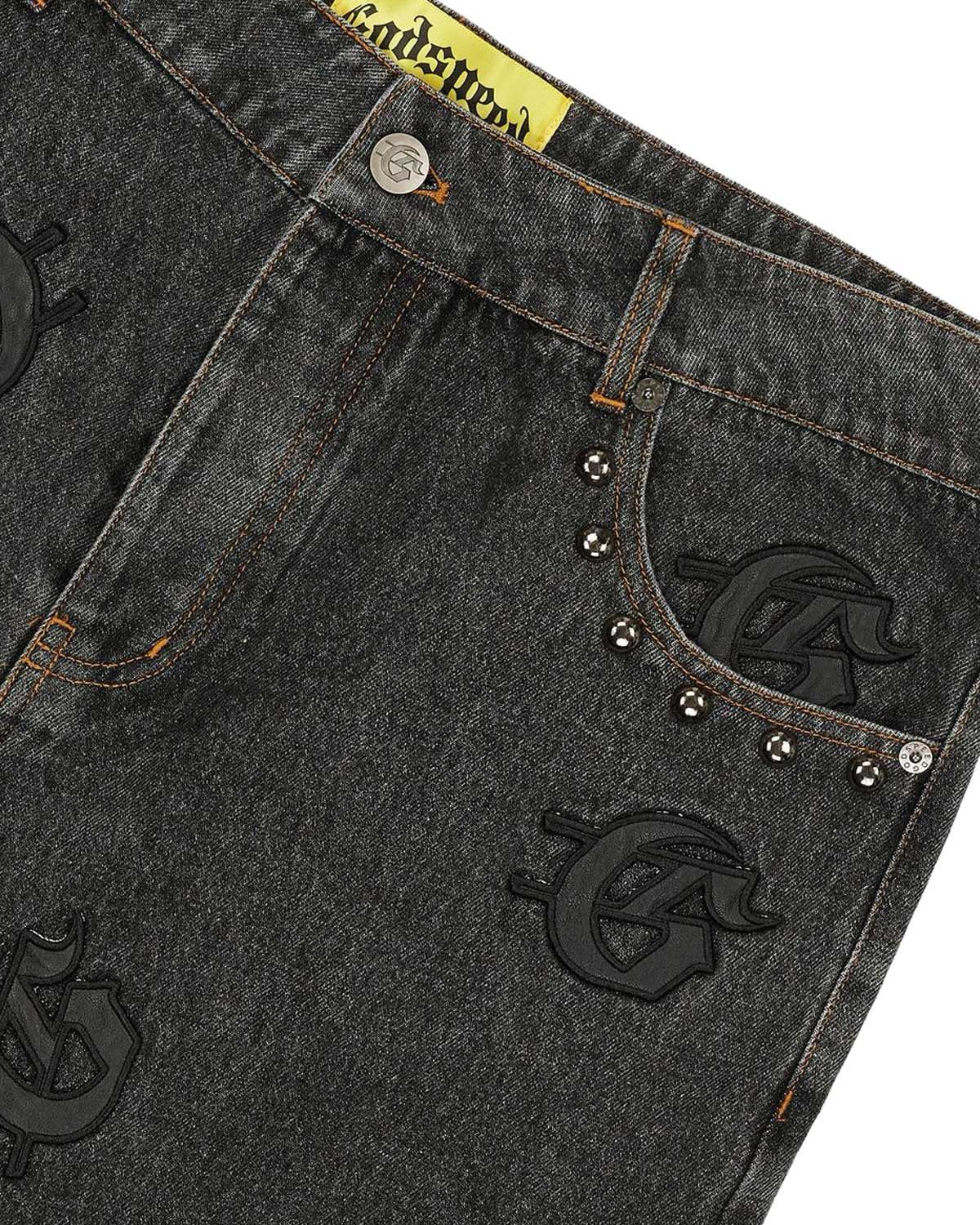 Godspeed Infinity Denim Shorts Black Boom Size US 30 / EU 46 - 3 Thumbnail