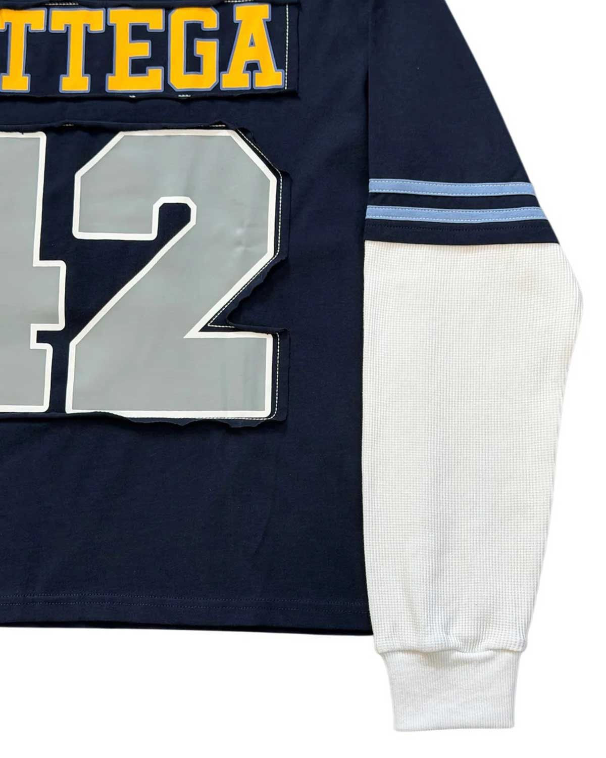 Bottega Desires Jackie Robinson L/S Blue Size US XXL / EU 58 / 5 - 3 Thumbnail