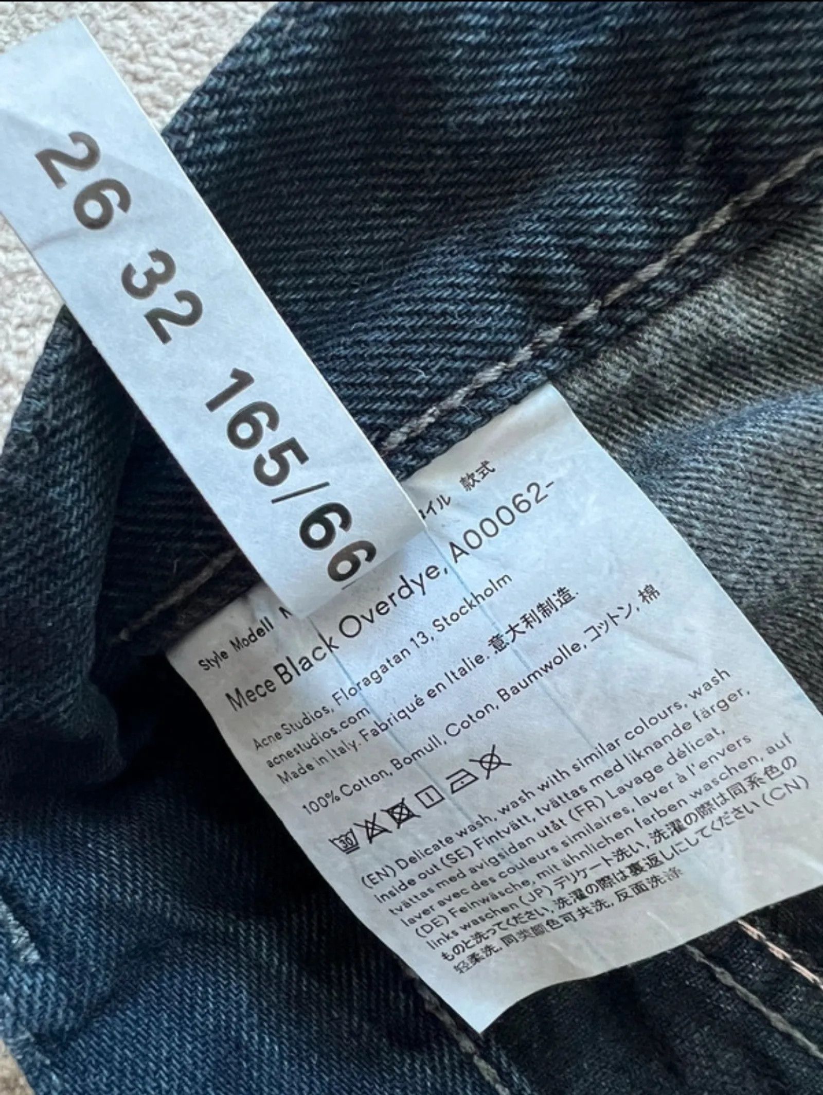 Acne Studios Acne Studios Mece Jeans Size 26" / US 2 / IT 38 - 3 Thumbnail