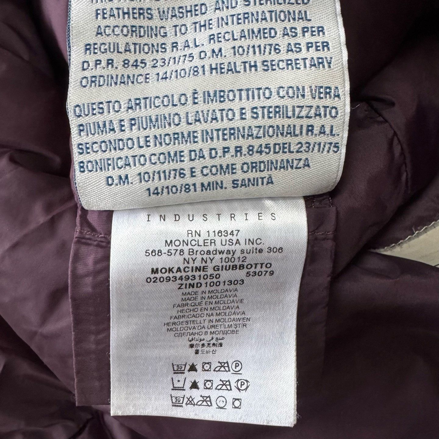 Moncler Moncler Mokacine Hooded Down Coat Size 1 Size S / US 4 / IT 40 - 9 Thumbnail