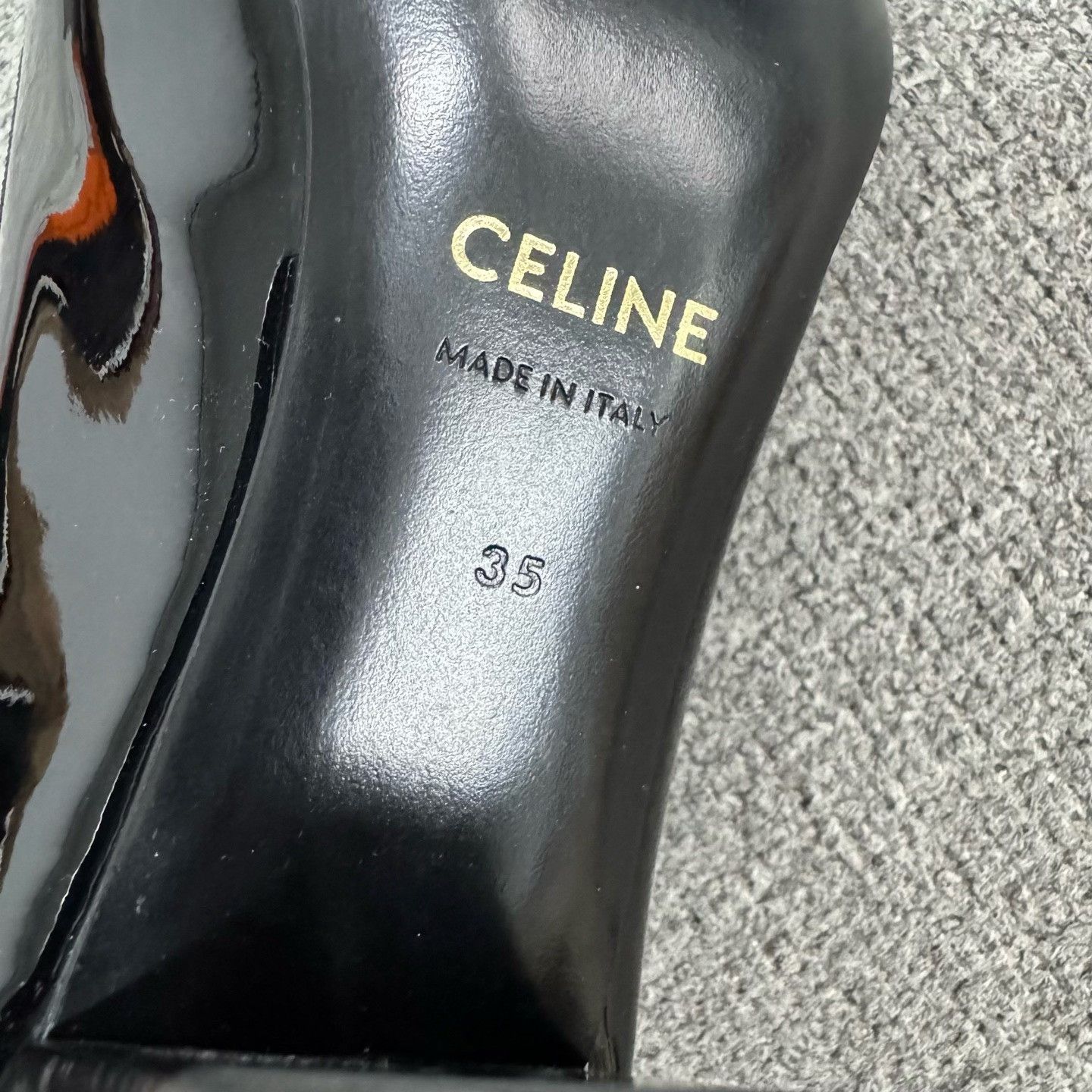 Celine Celine Patent Leather Mary Jane Heels 35 Size US 5 / IT 35 - 7 Thumbnail
