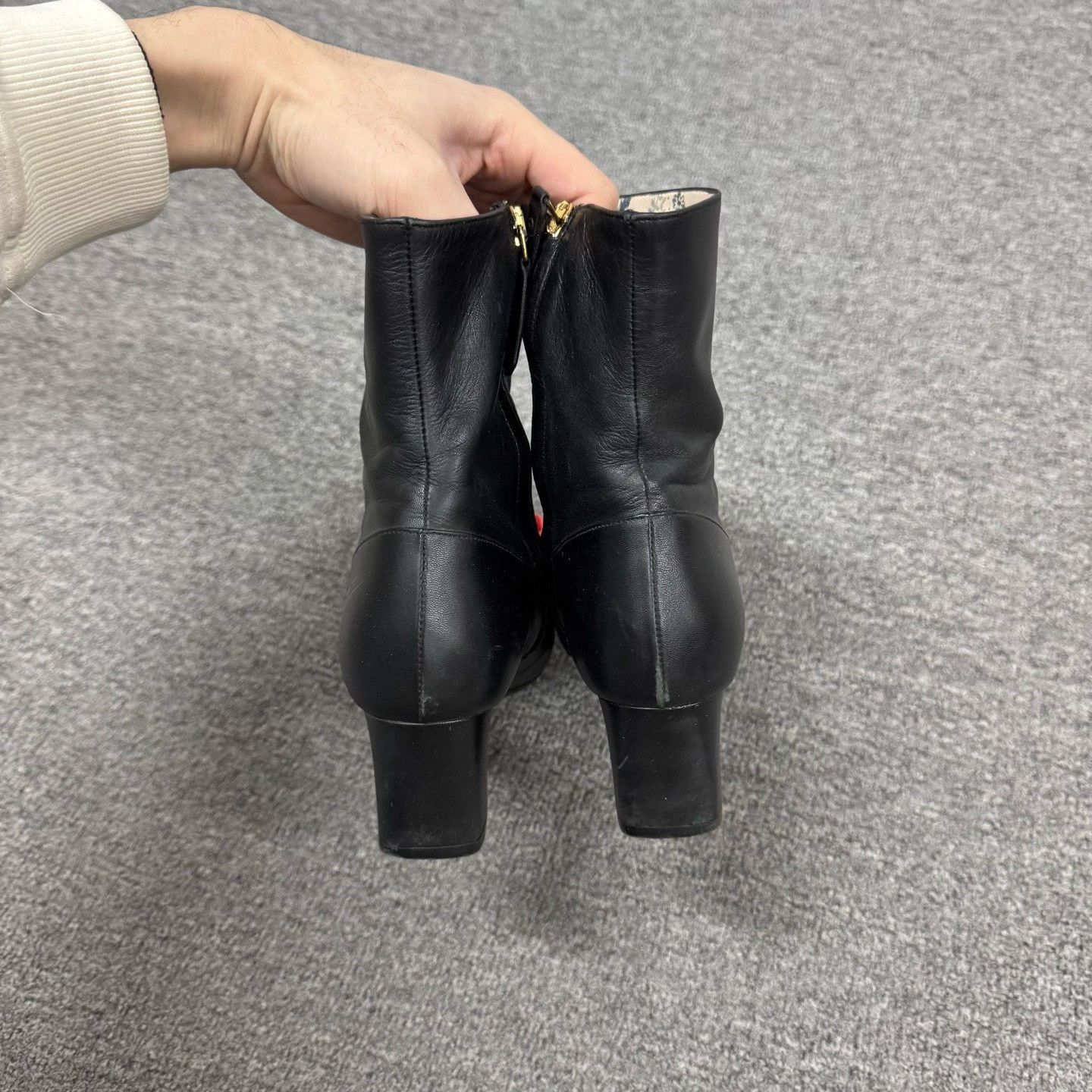 Gucci Gucci Double G Buckle Leather Boots 36.5 Size US 6.5 / IT 36.5 - 4 Thumbnail