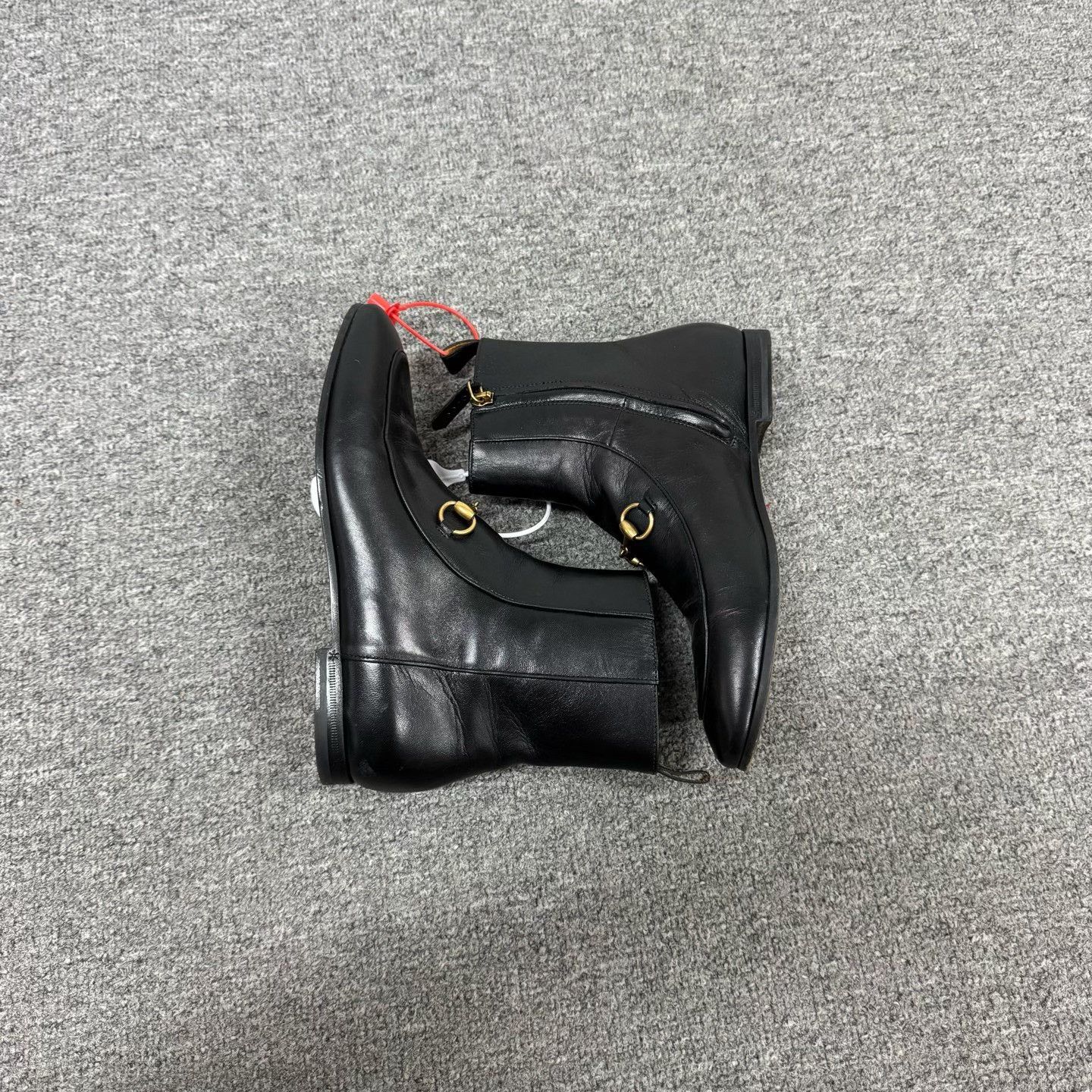 Gucci Gucci Horsebit Leather Ankle Boots 35.5 Size US 5.5 / IT 35.5 - 7 Thumbnail