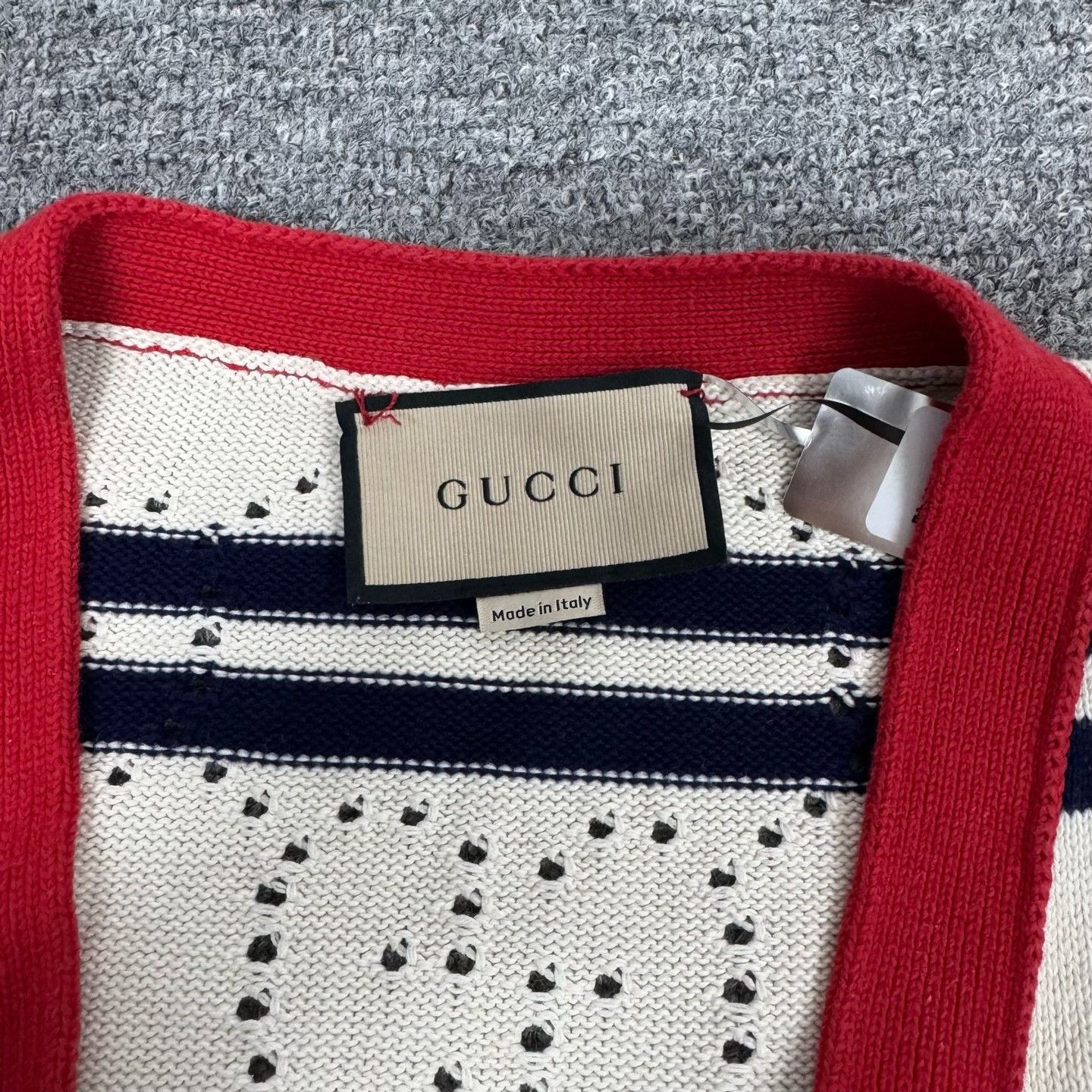 Gucci Gucci GG Striped Knit Cardigan S Size US S / EU 44-46 / 1 - 6 Thumbnail