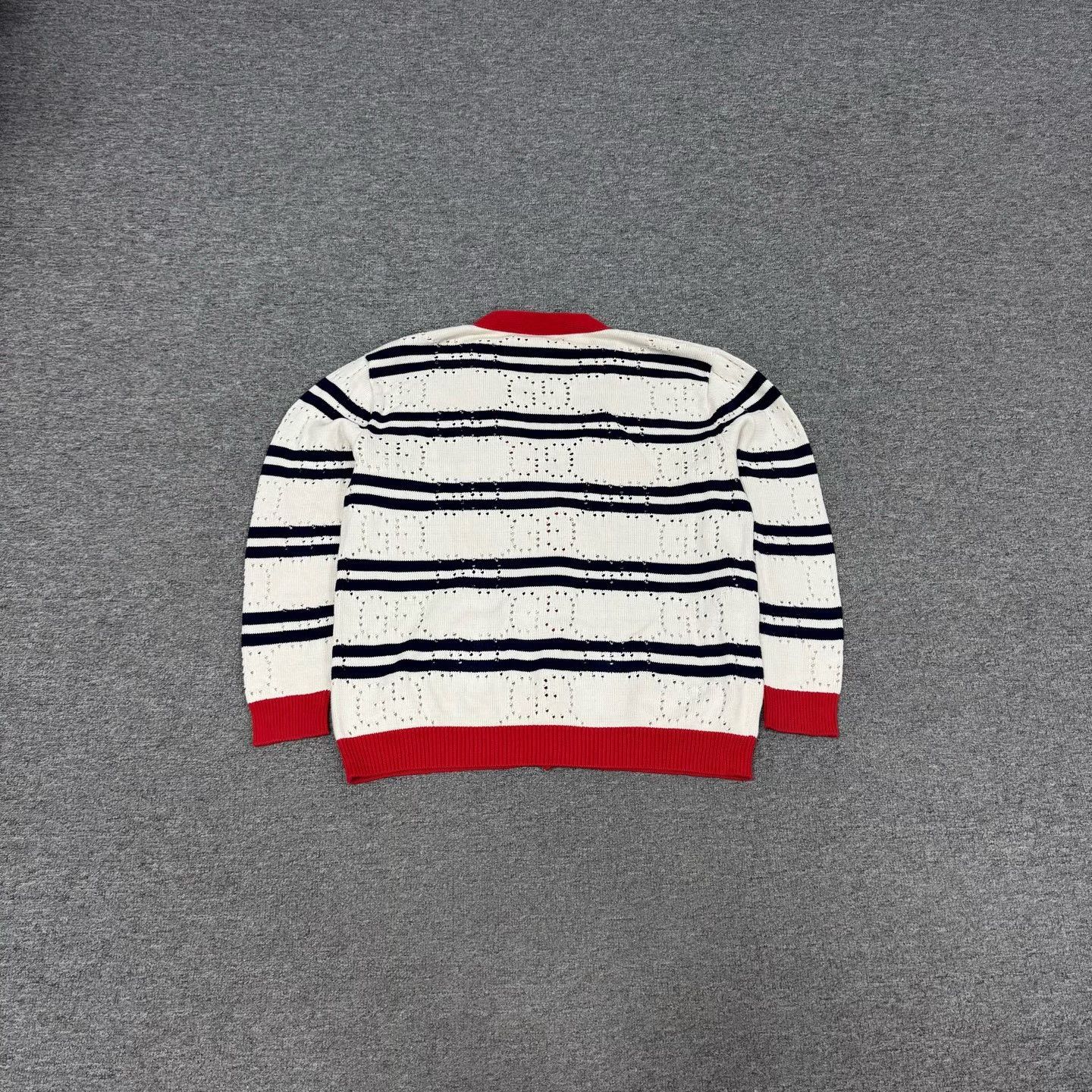 Gucci Gucci GG Striped Knit Cardigan S Size US S / EU 44-46 / 1 - 3 Thumbnail