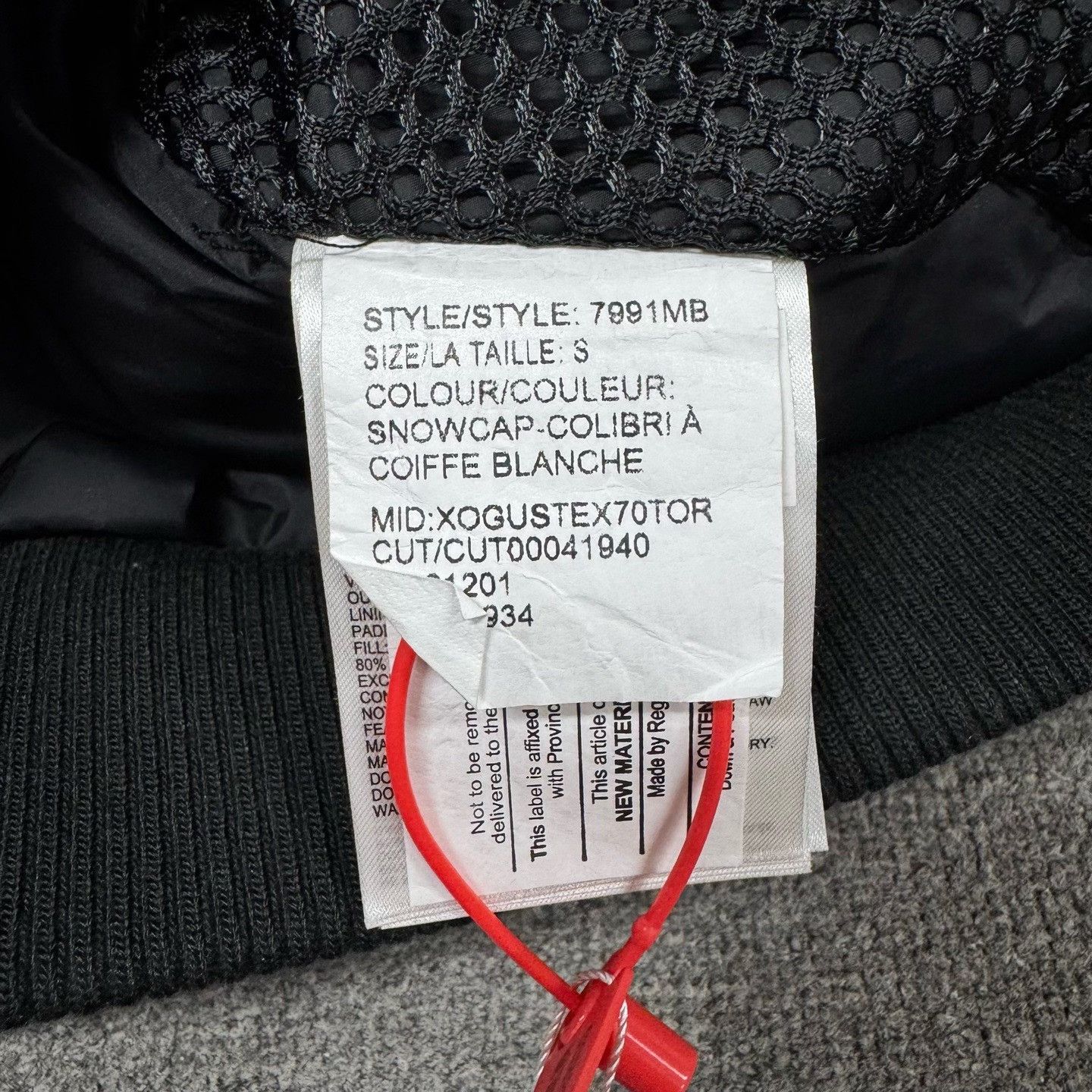 Canada Goose Canada Goose Black Label White Bomber Jacket US S Size US S / EU 44-46 / 1 - 8 Thumbnail