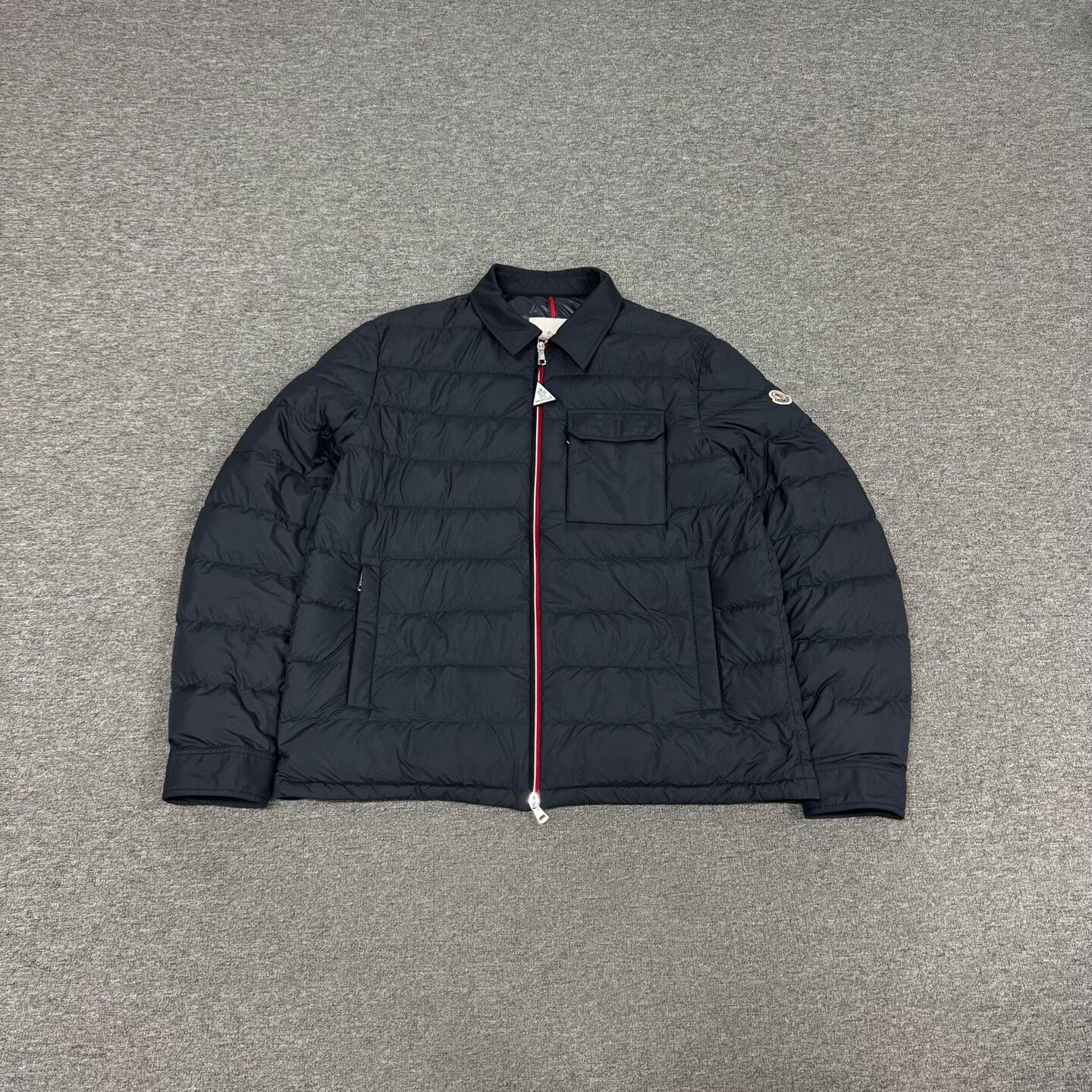 Moncler Moncler Fazzon Logo Patch Down Jacket 6 Size US XXL / EU 58 / 5 - 2 Thumbnail