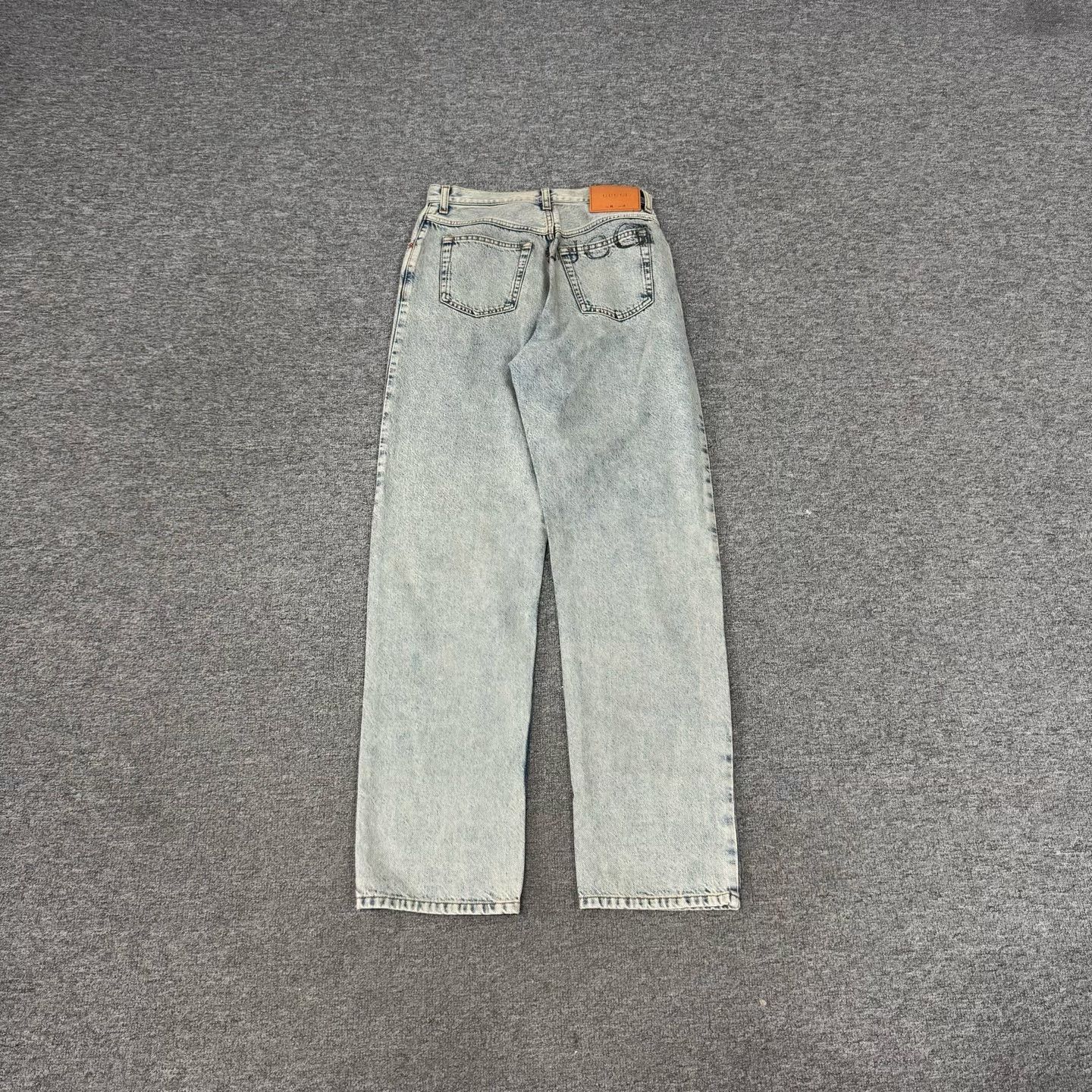 Gucci Gucci NY Patch Distressed Denim Jeans 29 Size US 29 - 3 Thumbnail
