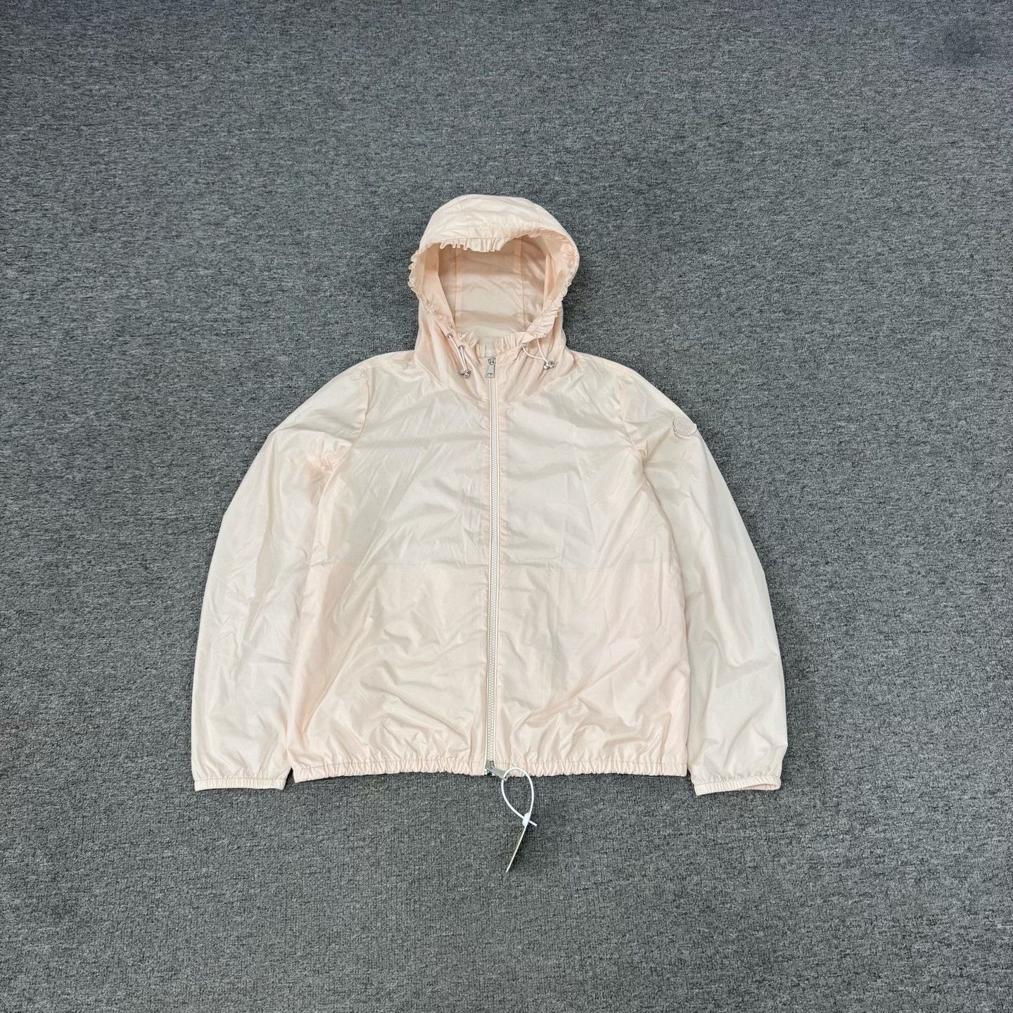 Moncler Moncler Pink Hooded Windbreaker Jacket Size 3 Size US L / EU 52-54 / 3 - 2 Thumbnail
