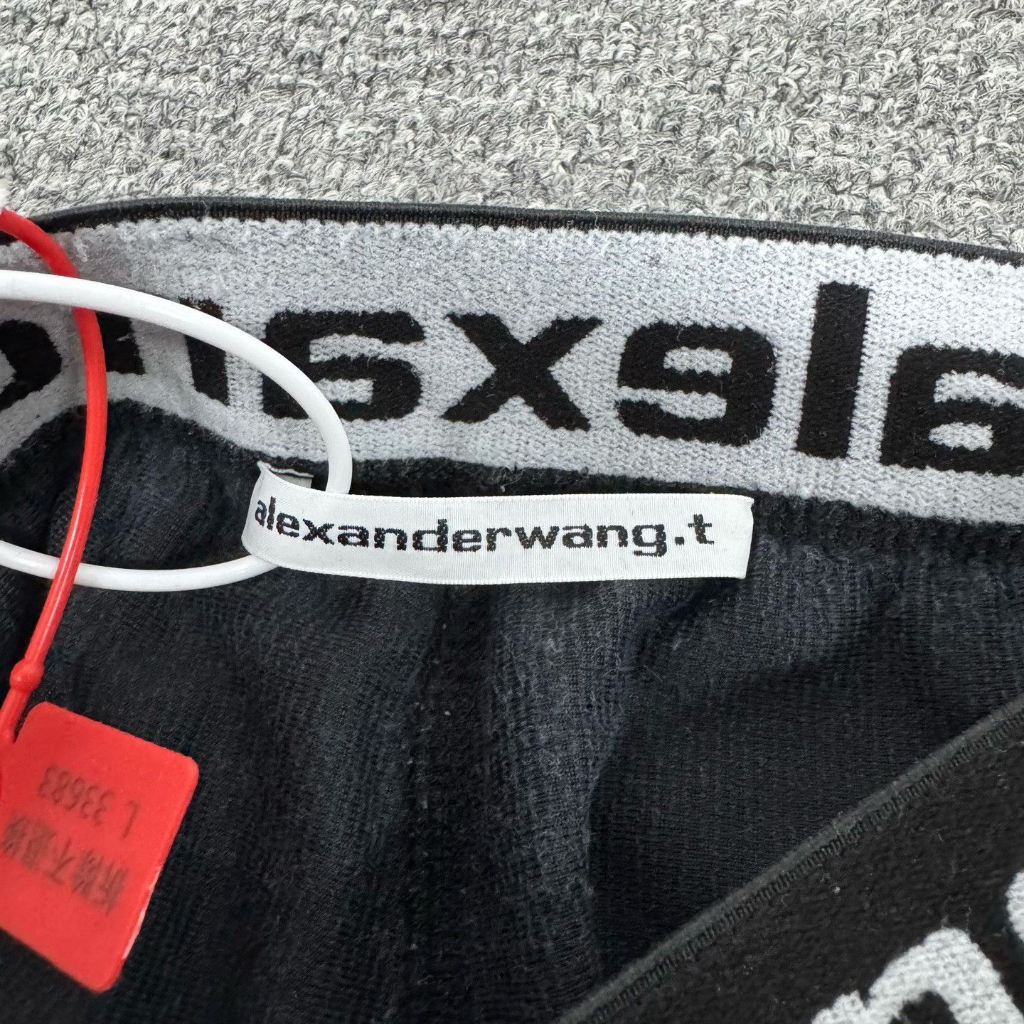 Alexander Wang Alexander Wang Velvet Logo Waistband Joggers XS Size US 28 / EU 44 - 6 Thumbnail