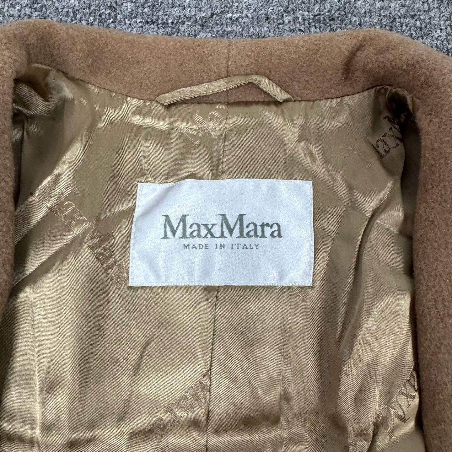 Max Mara Max Mara Fringe Camelwool Belted Coat IT 36 Size XS / US 0-2 / IT 36-38 - 6 Thumbnail