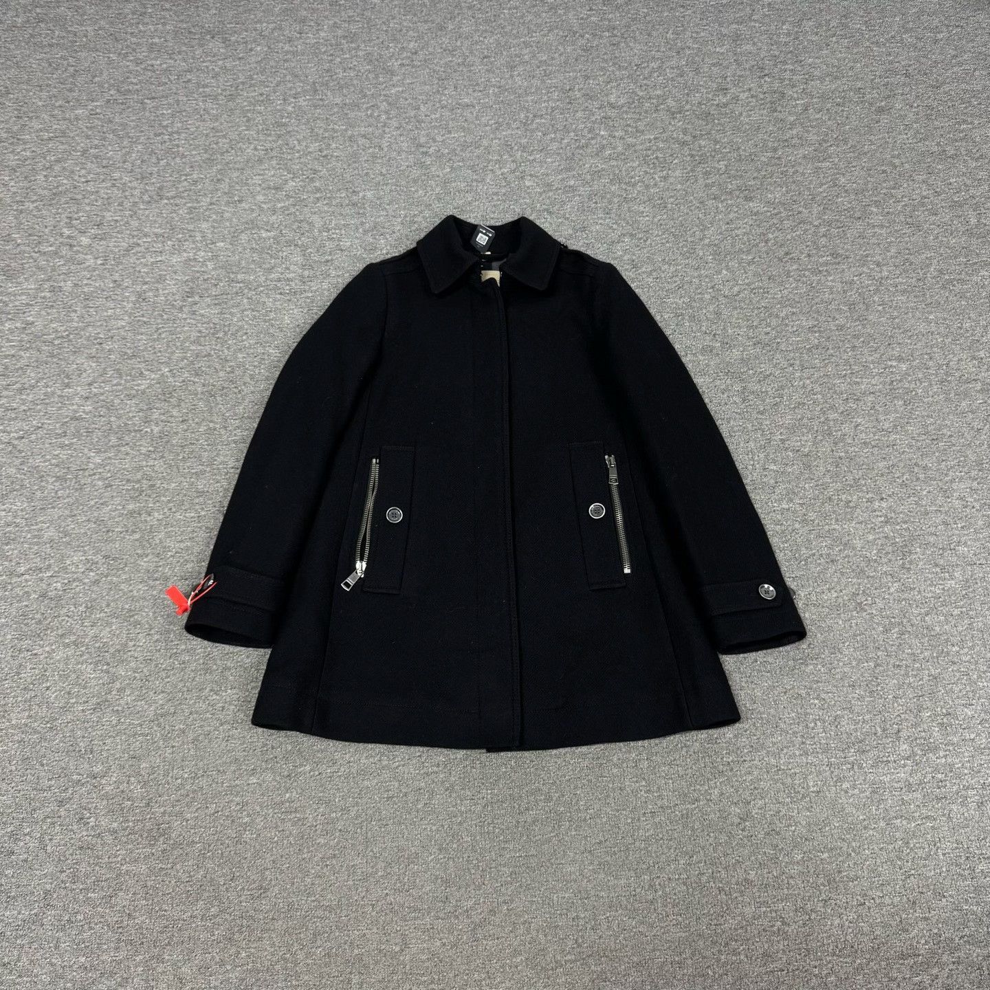Burberry Burberry Brit Wool Blend Coat UK 6 Size XS / US 0-2 / IT 36-38 - 2 Thumbnail