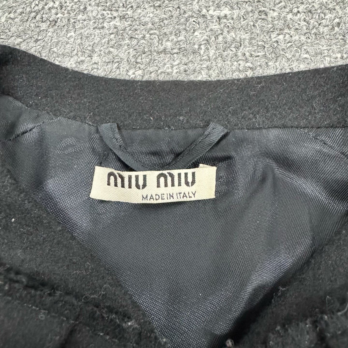 Miu Miu Miu Miu Pleated Wool Jacket IT 36 Size XS / US 0-2 / IT 36-38 - 6 Thumbnail