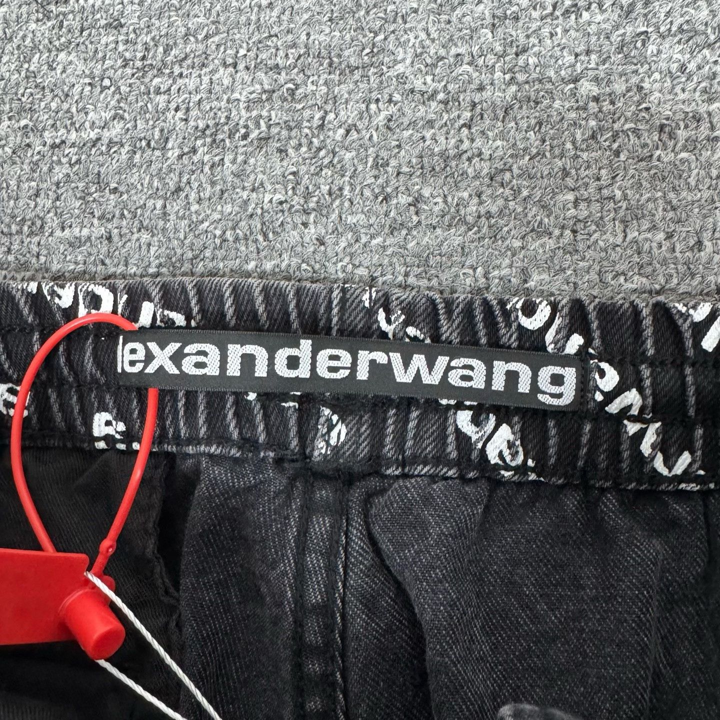 Alexander Wang Alexander Wang Logo Print Denim Joggers XXS Size US 26 / EU 42 - 6 Thumbnail