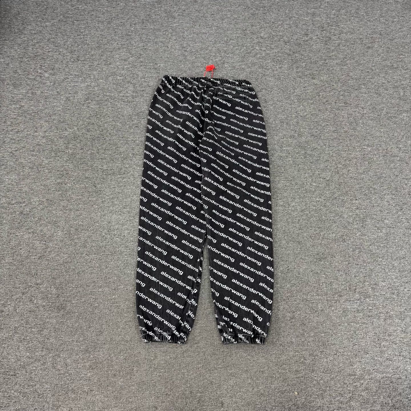 Alexander Wang Alexander Wang Logo Print Denim Joggers XXS Size US 26 / EU 42 - 3 Thumbnail
