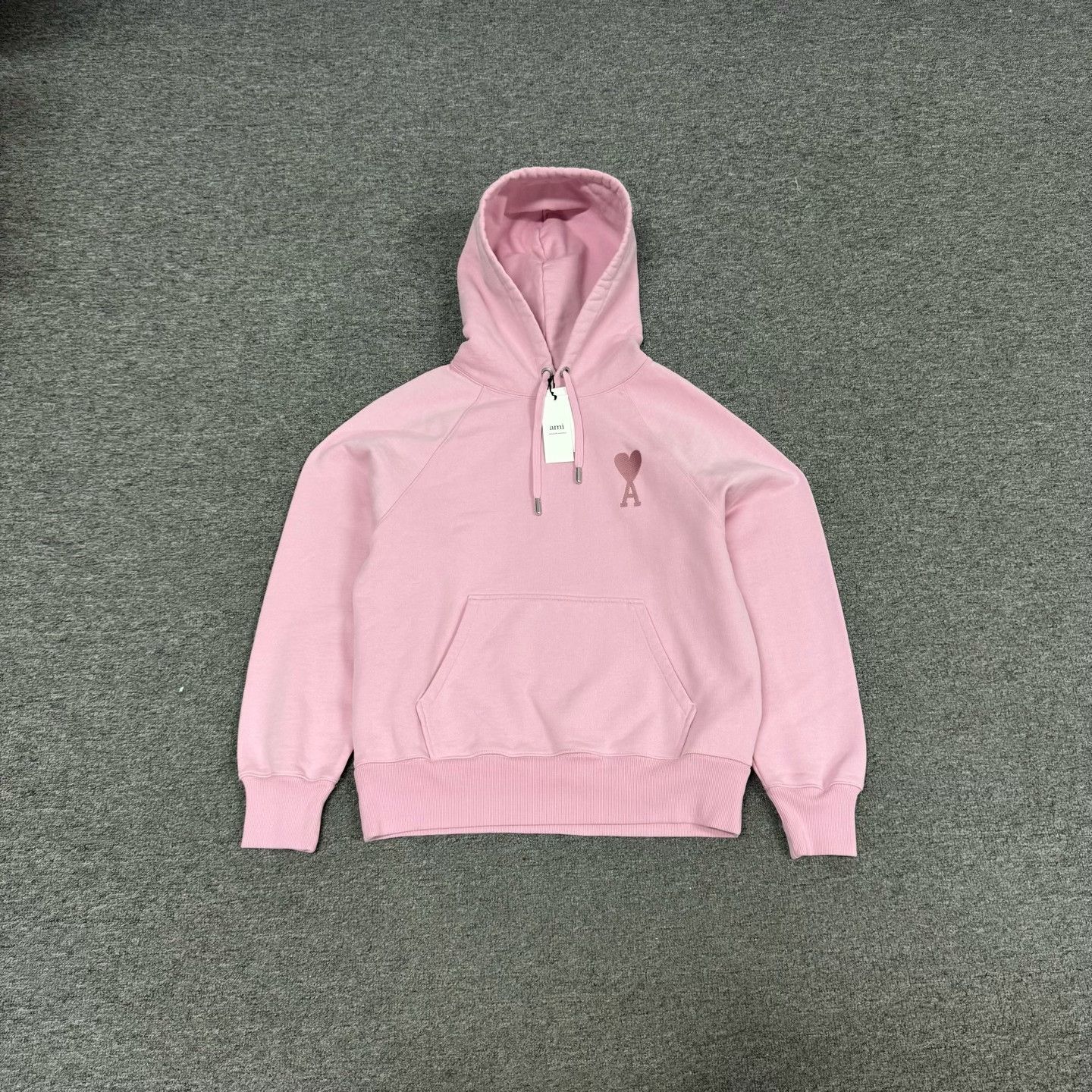 AMI AMI Pink Ami de Coeur Hoodie Size M Size US M / EU 48-50 / 2 - 2 Thumbnail