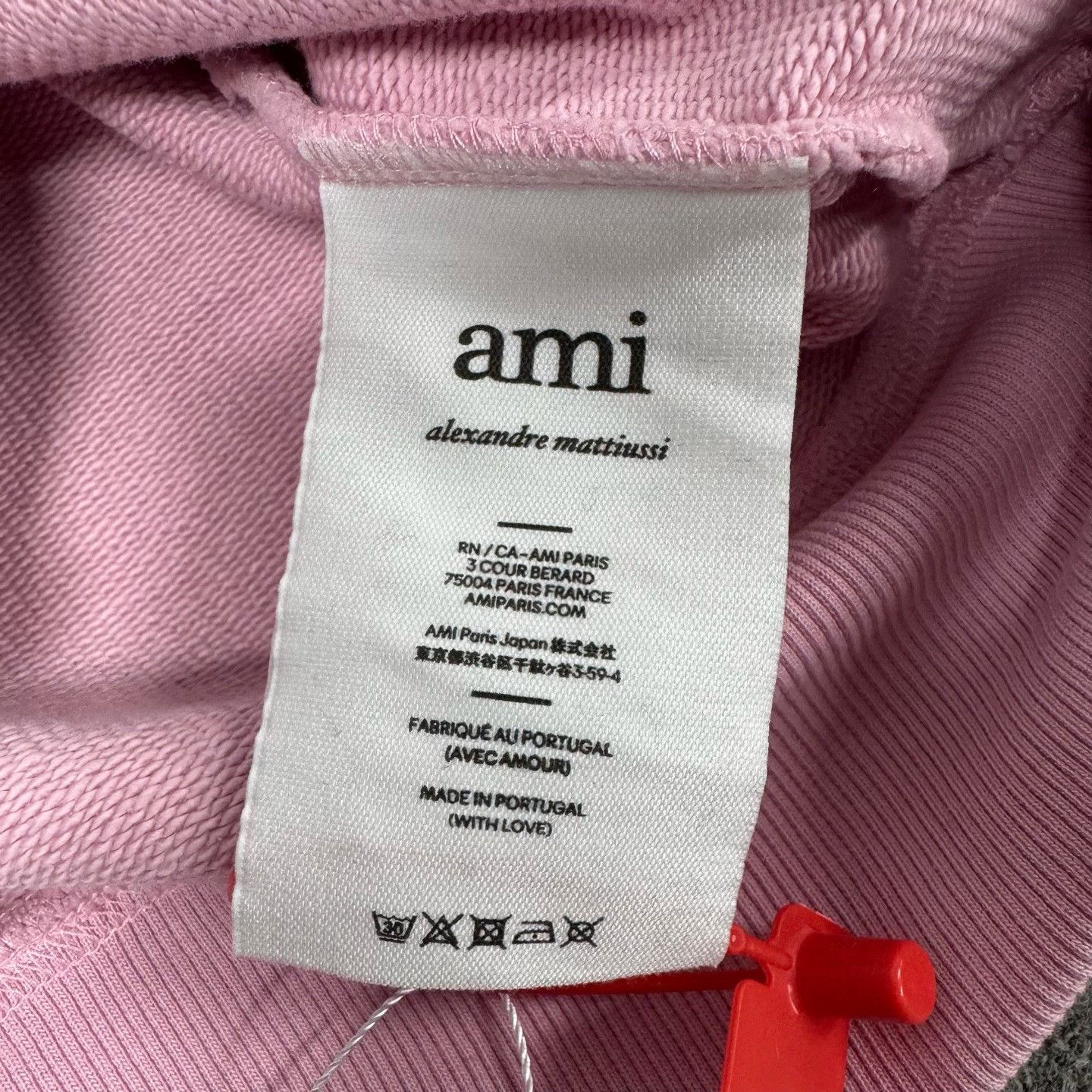 AMI AMI Pink Ami de Coeur Hoodie Size M Size US M / EU 48-50 / 2 - 7 Thumbnail