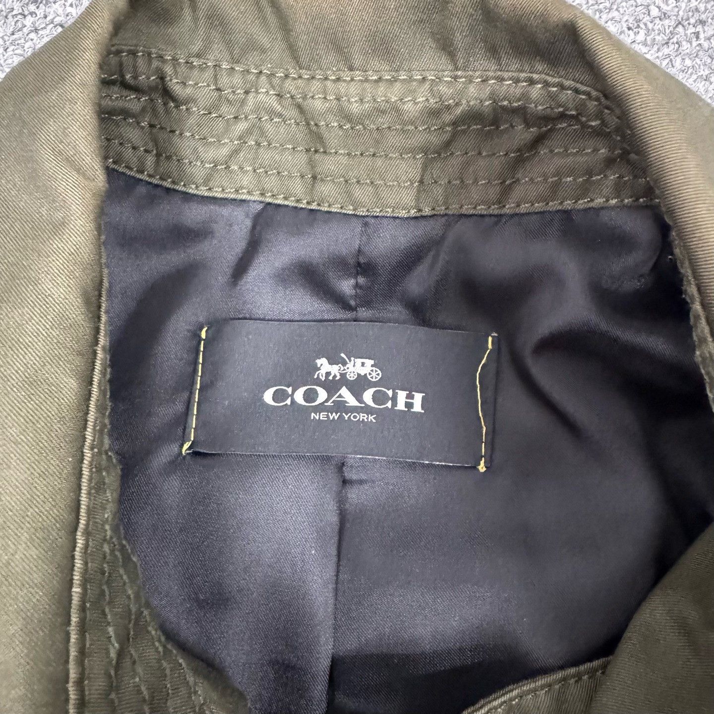 Coach Coach Olive Double Breasted Trench Coat S Size US S / EU 44-46 / 1 - 6 Thumbnail