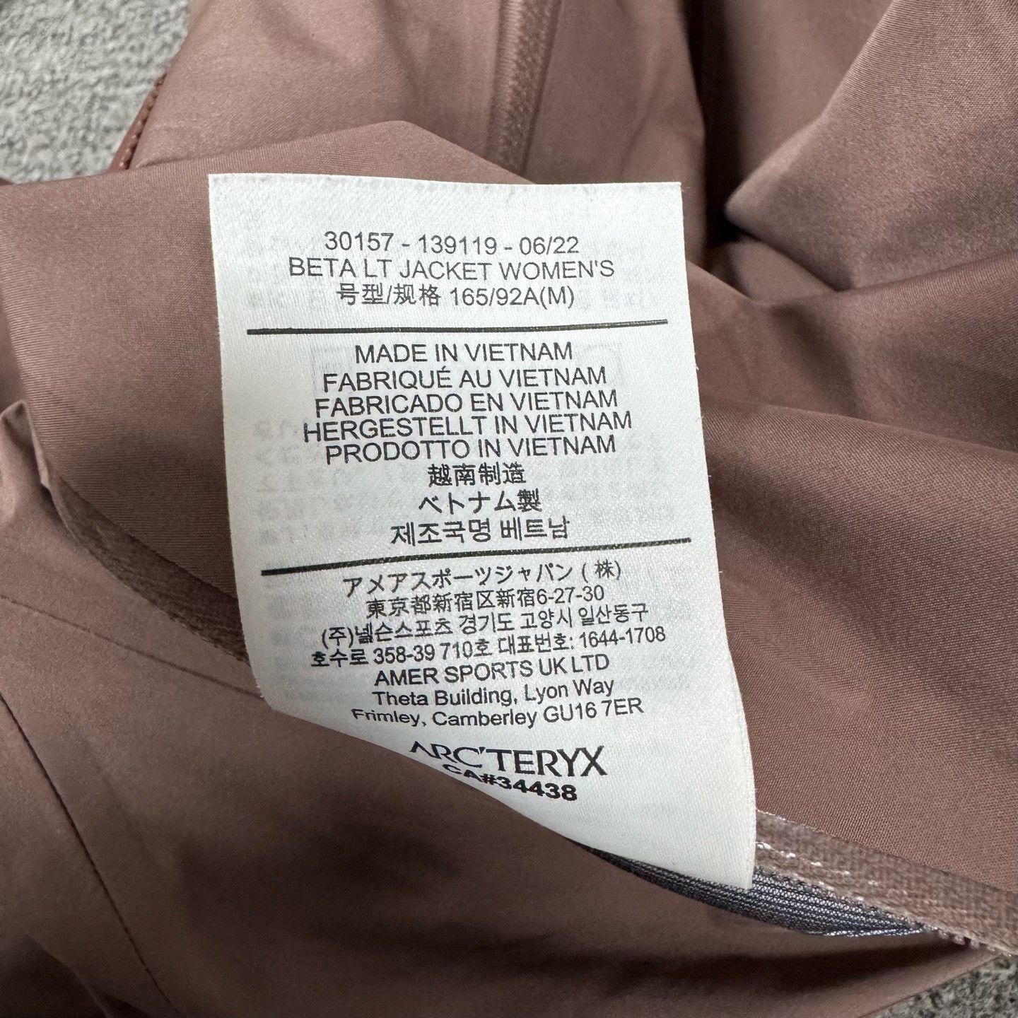Arc'teryx Arc'teryx Beta LT GORE-TEX Jacket Women's M Size M / US 6-8 / IT 42-44 - 8 Thumbnail