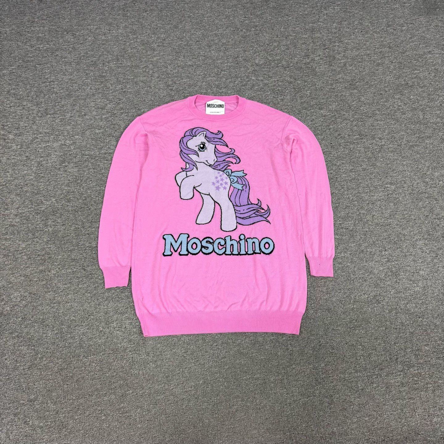 Moschino Moschino My Little Pony Wool Knit Sweater Size M Size M / US 6-8 / IT 42-44 - 2 Thumbnail