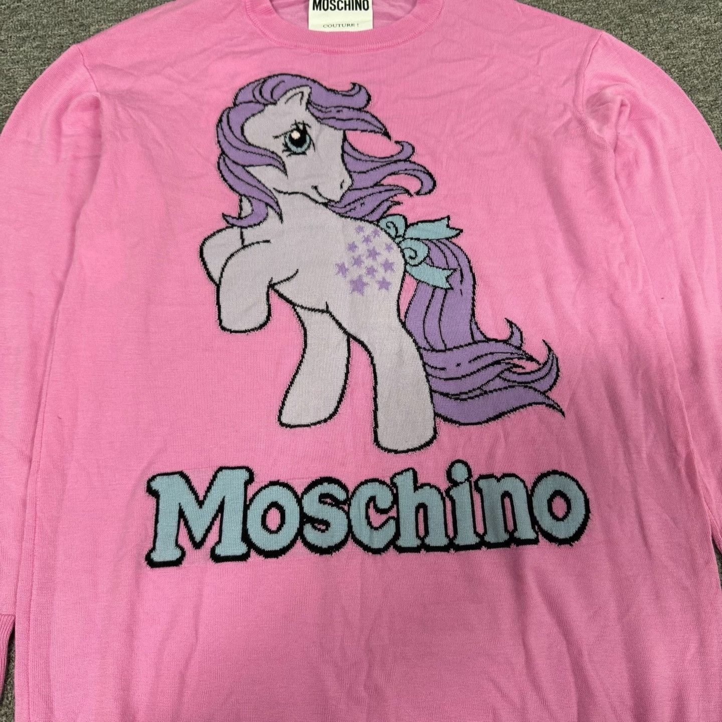 Moschino Moschino My Little Pony Wool Knit Sweater Size M Size M / US 6-8 / IT 42-44 - 6 Thumbnail