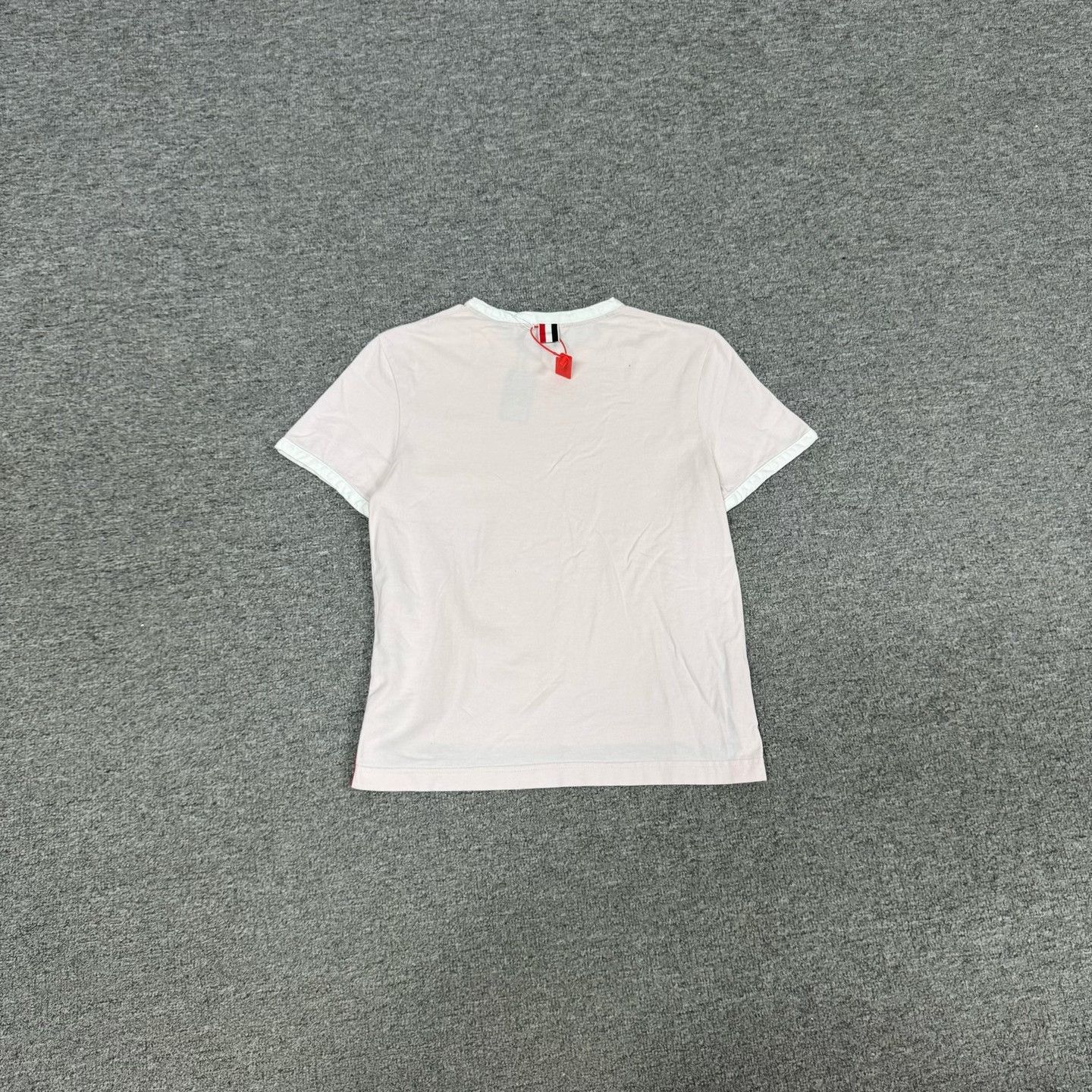 Thom Browne Thom Browne Pink Side Button T-Shirt IT 38 Size XS / US 0-2 / IT 36-38 - 3 Thumbnail